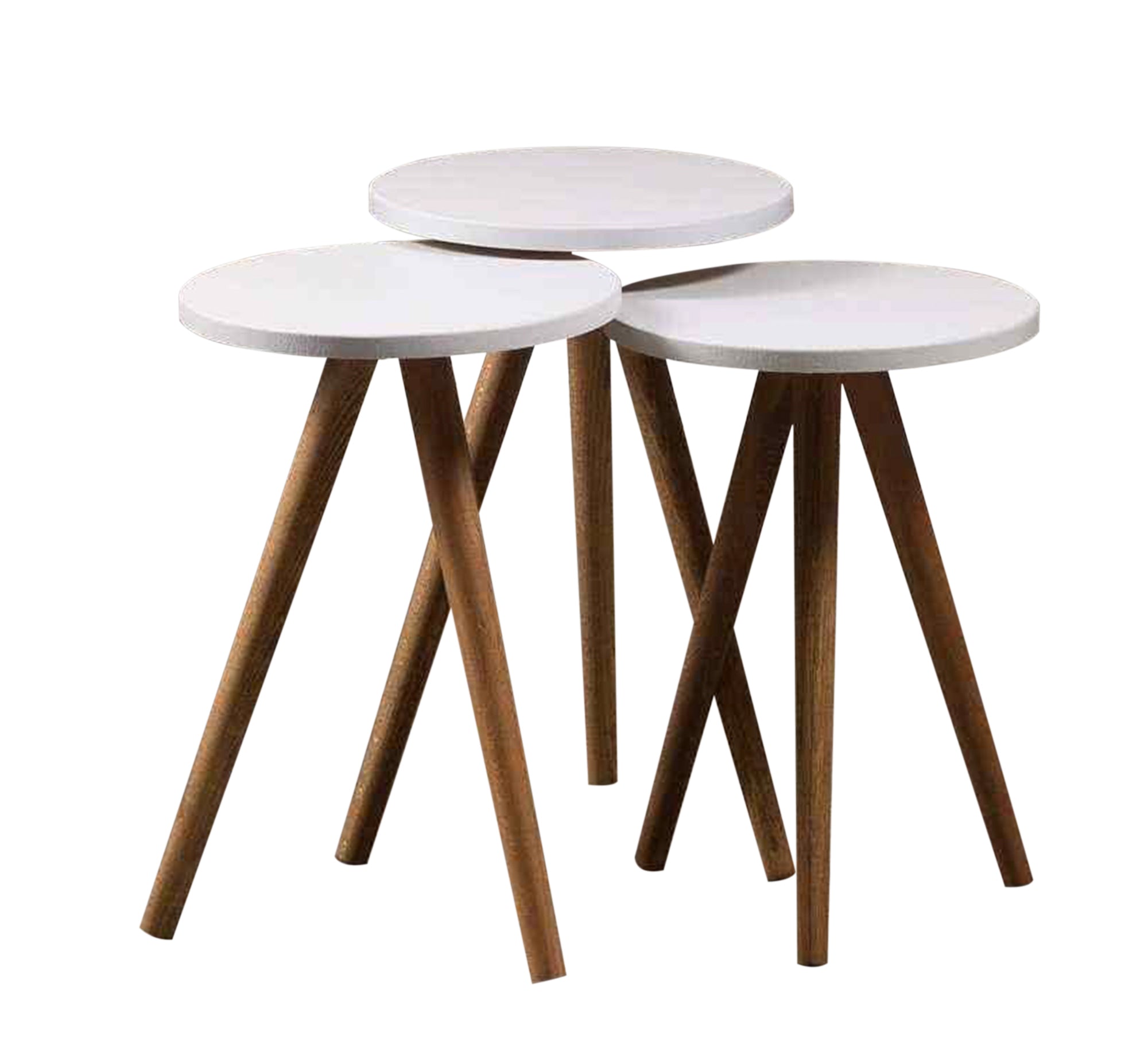 Circular small side tables set - Vitrine Furniture - Furniture