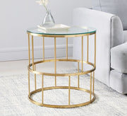 Circular table with a beautiful frame - Vitrine Furniture - Furniture