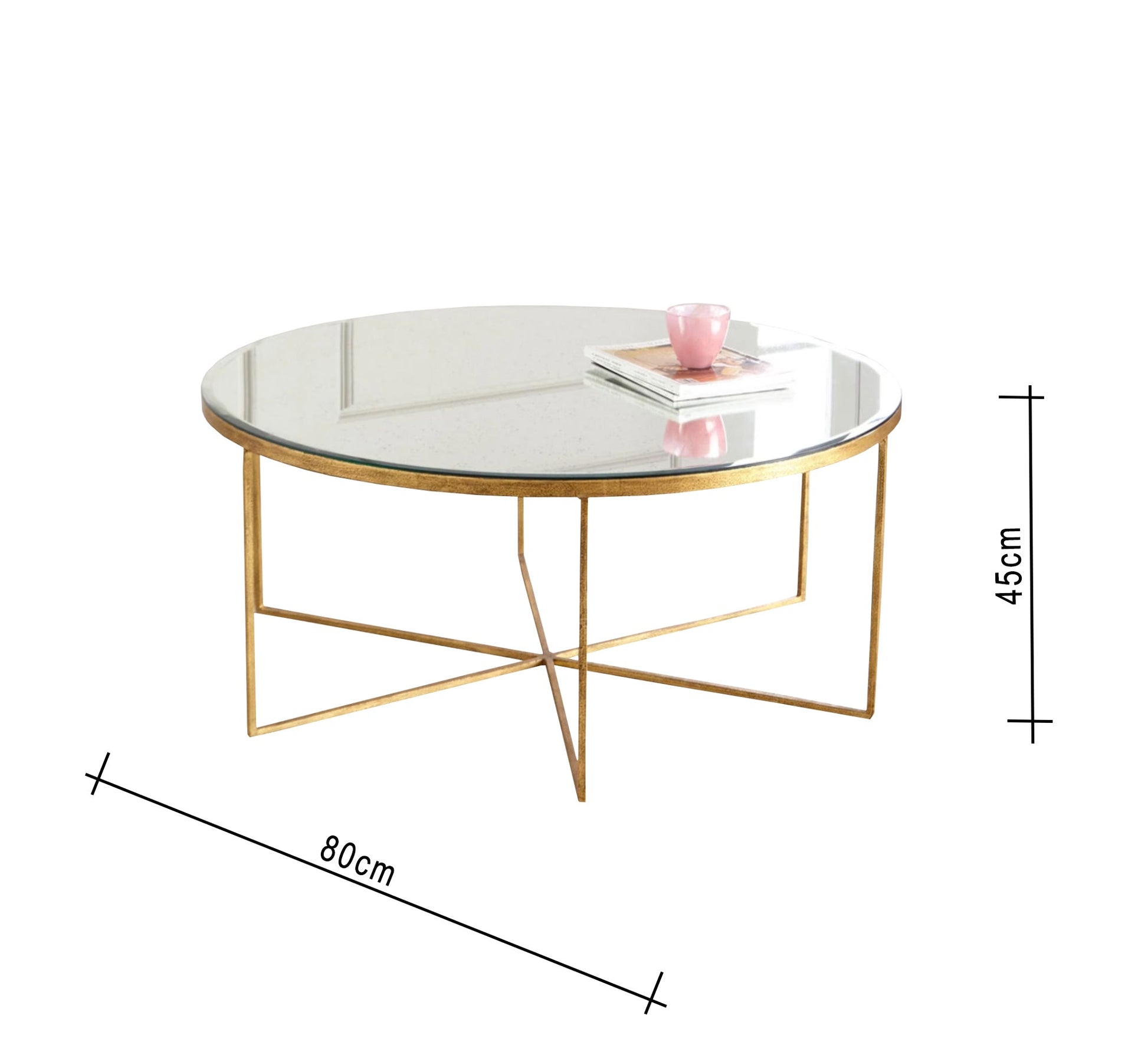 Circular table with fan legs - Vitrine Furniture - Furniture