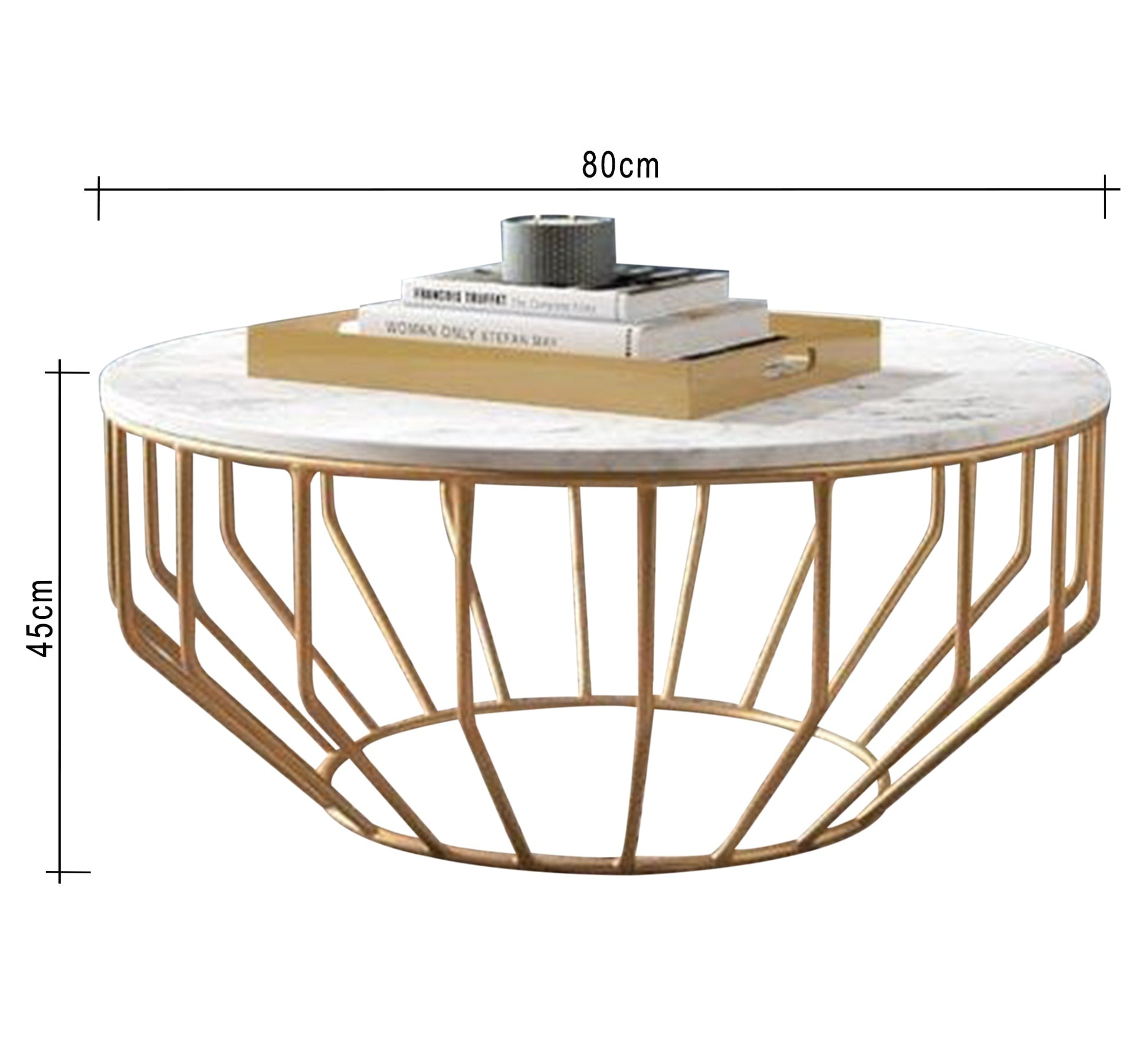 Circular table with multiple decorative legs - Vitrine Furniture - Furniture