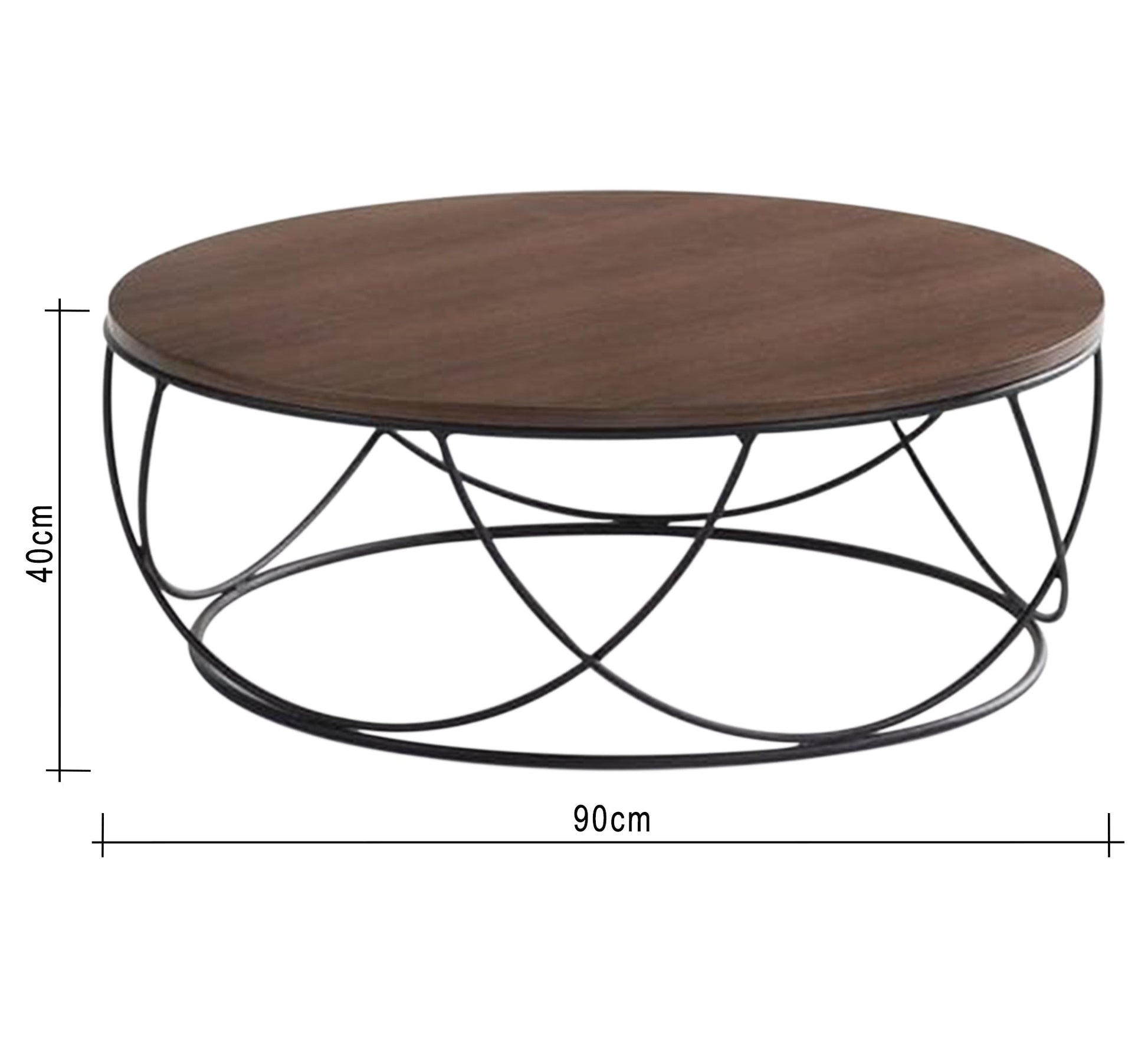 Circular table with semicircular base - Vitrine Furniture - Furniture