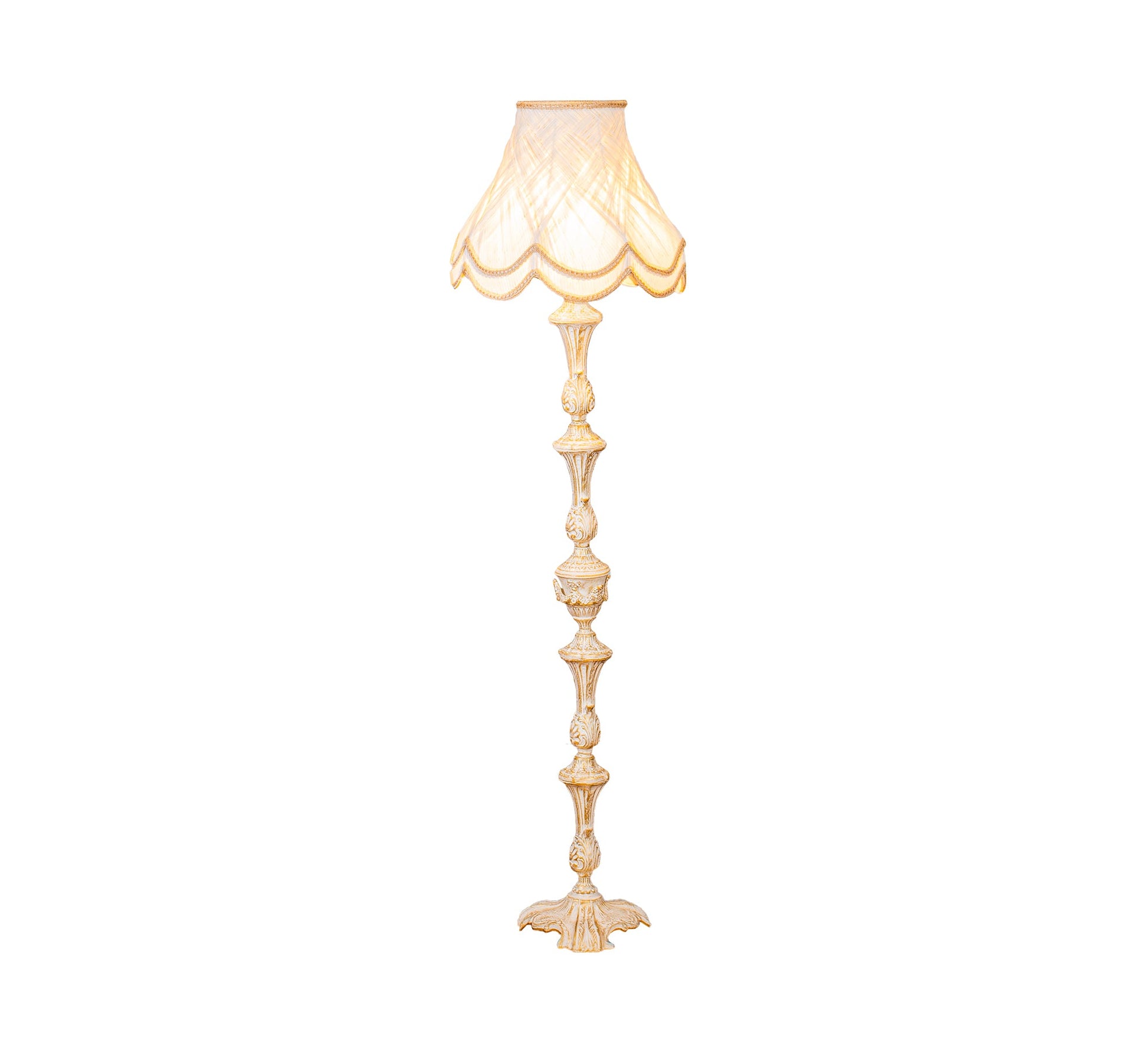 Classic antique ornate floor lamp - Vitrine Furniture - Lighting
