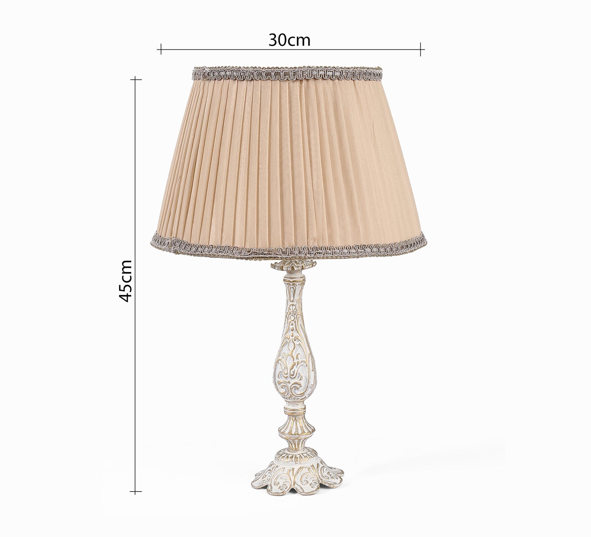 Classic beige lamp for warm lighting - Vitrine Furniture - Lighting