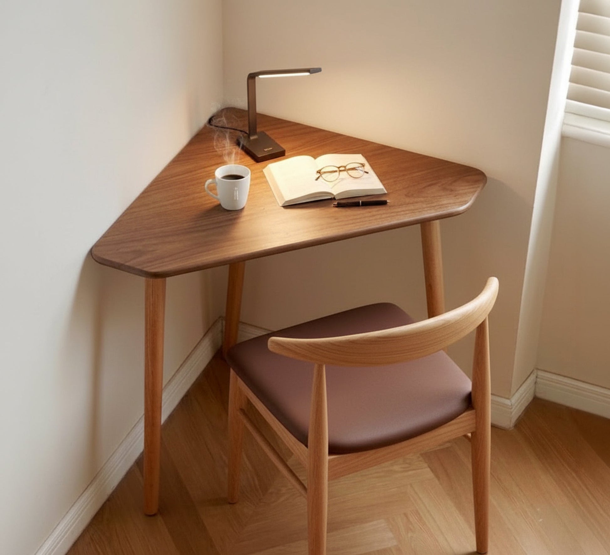 Classic corner desk without drawers - Vitrine Furniture - Desks