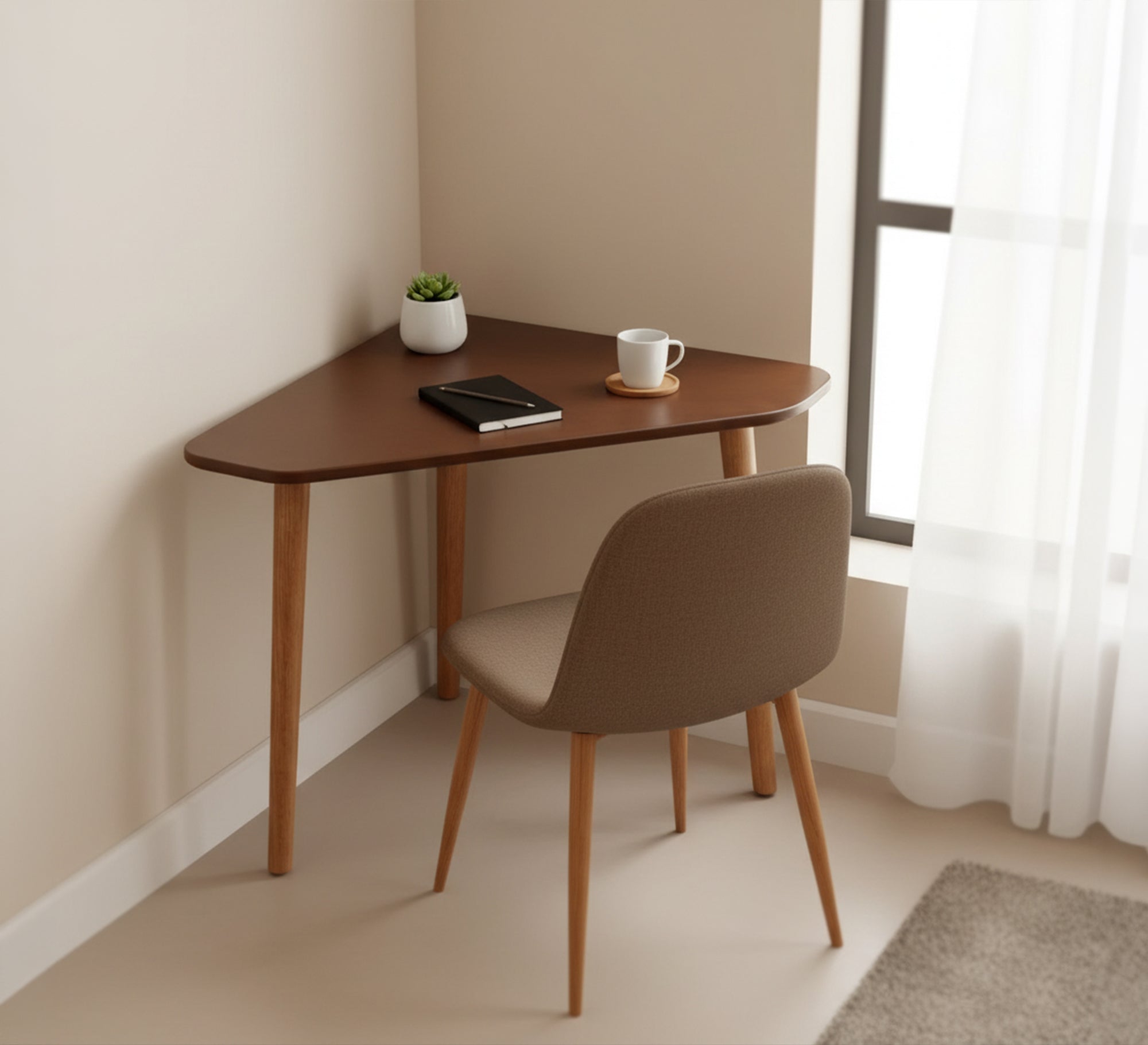 Classic corner desk without drawers - Vitrine Furniture - Desks