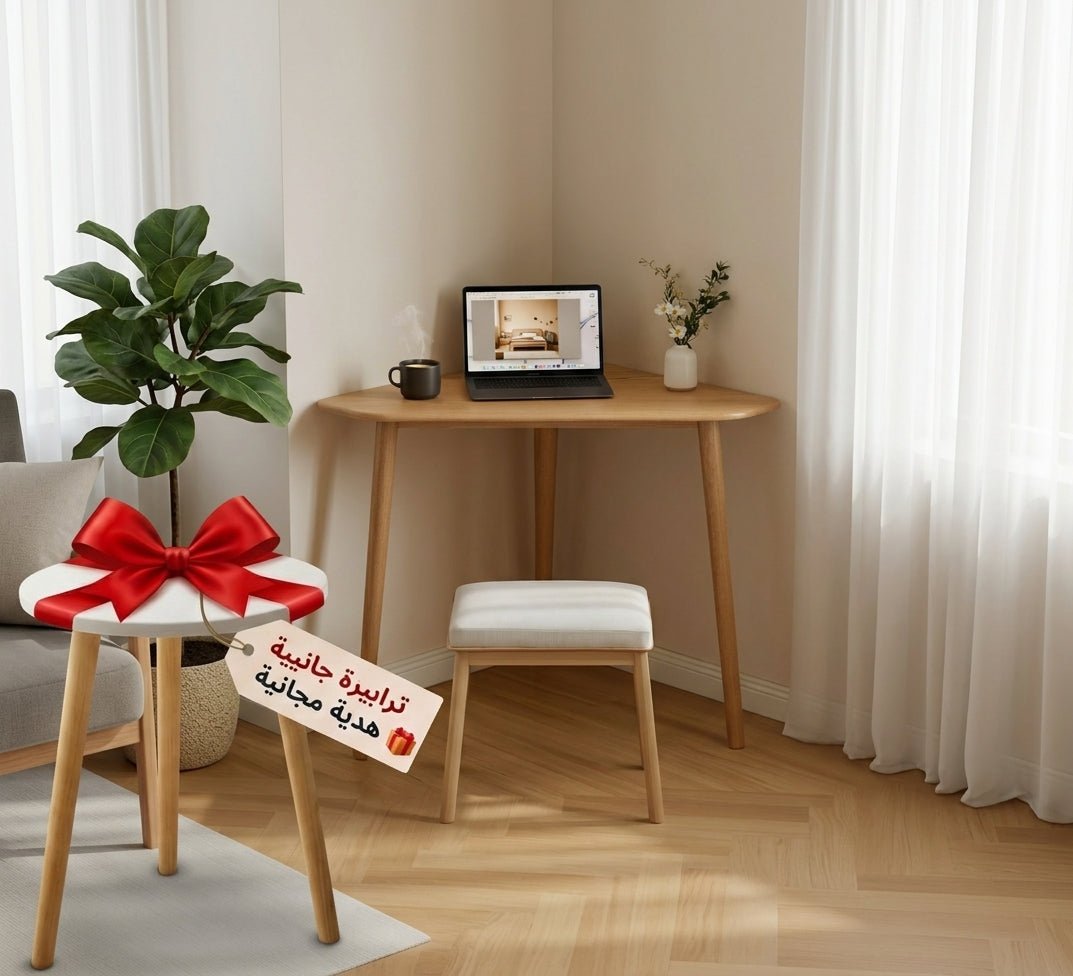 Classic corner desk without drawers - Vitrine Furniture - Desks