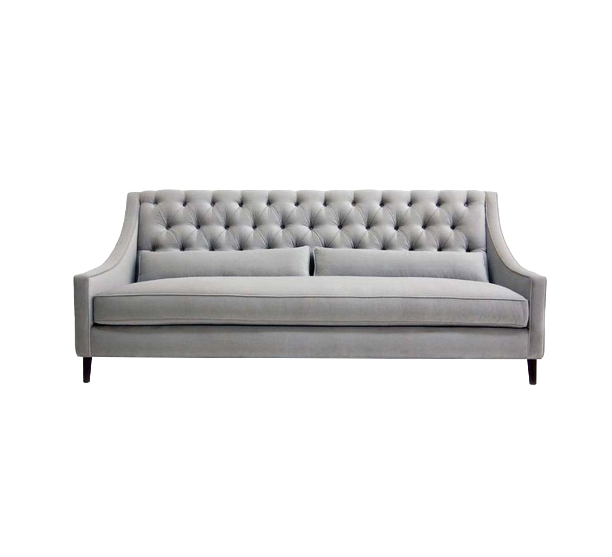 Classic, elegant, and luxurious gray sofa design - Vitrine Furniture - Furniture