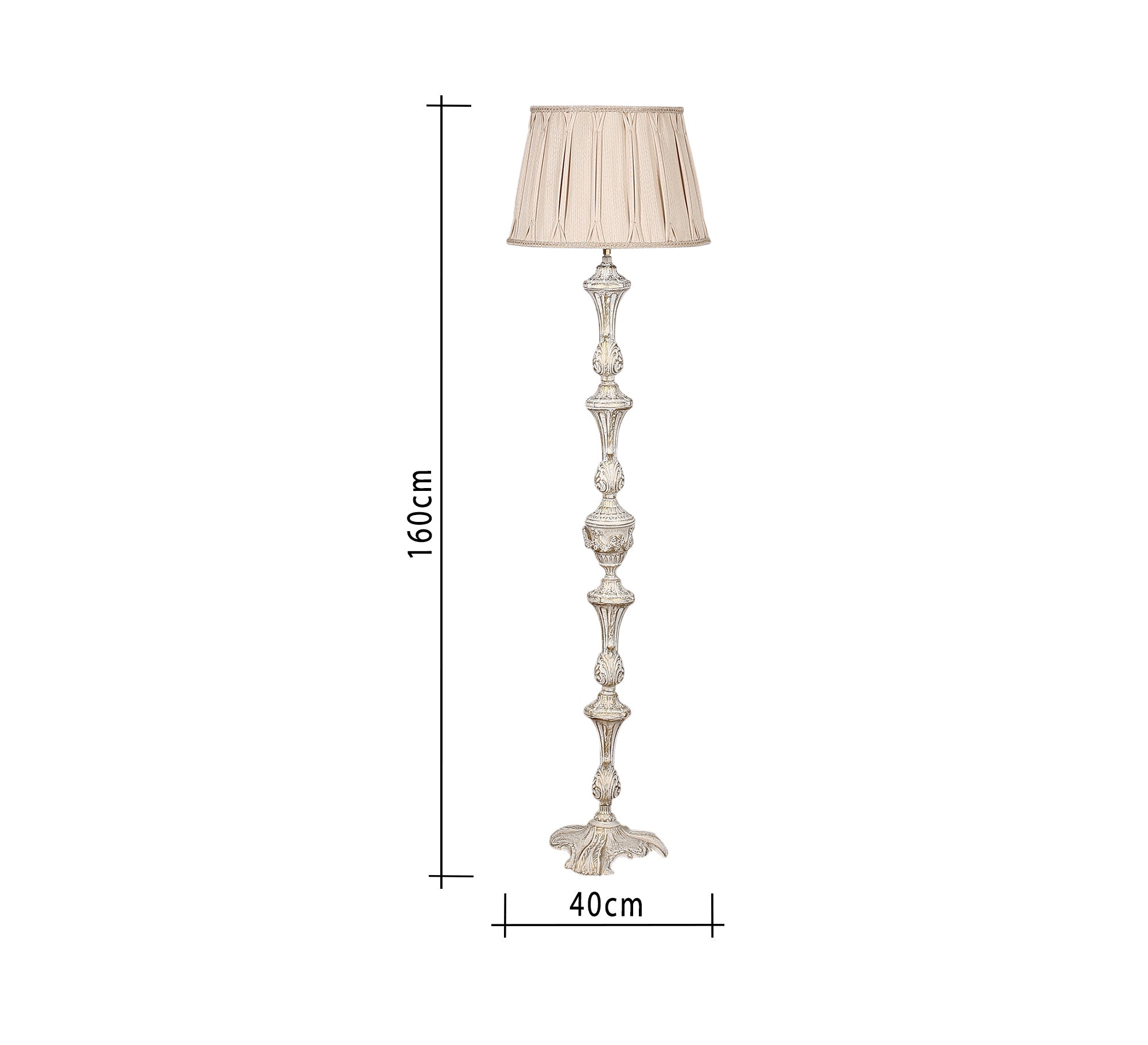 Classic floor lamp for cozy lighting - Vitrine Furniture - Lighting