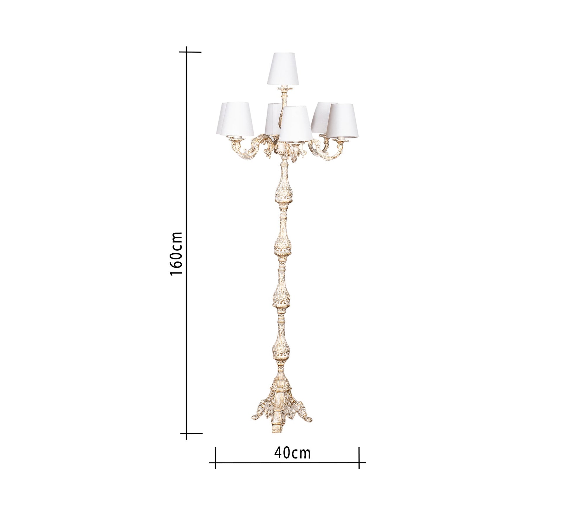 Classic floor lamp with a luxurious and elegant design - Vitrine Furniture - Lighting