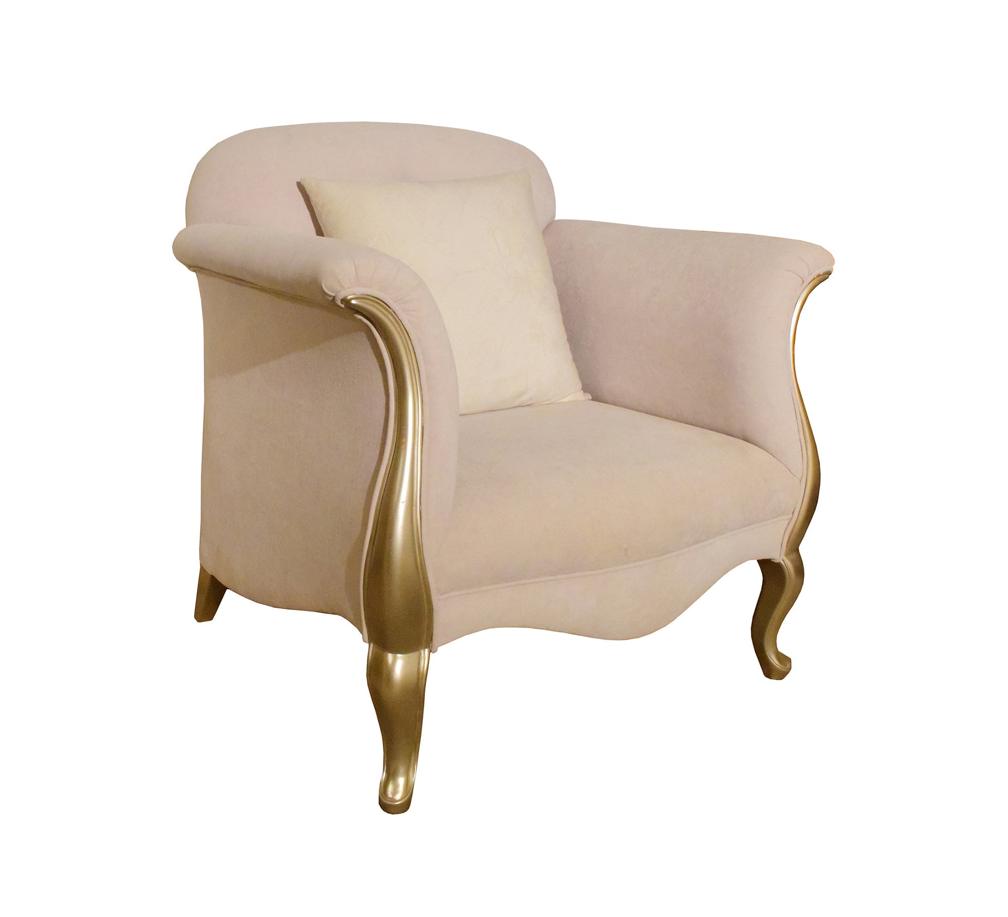 Classic Golden Elegance for Timeless Style - Vitrine Furniture - Living room sets