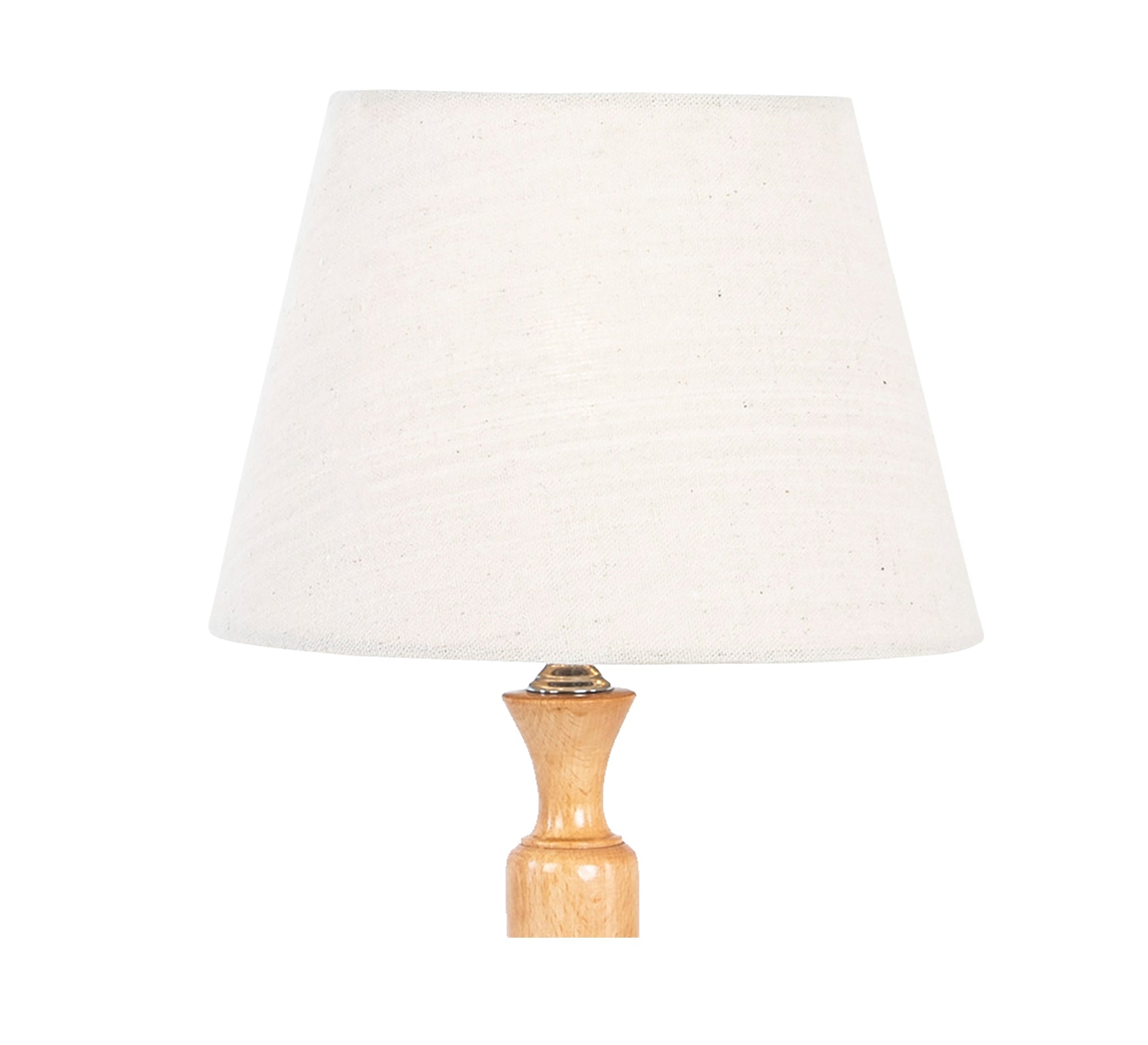 Classic lampshade with wooden base - Vitrine Furniture - Lighting