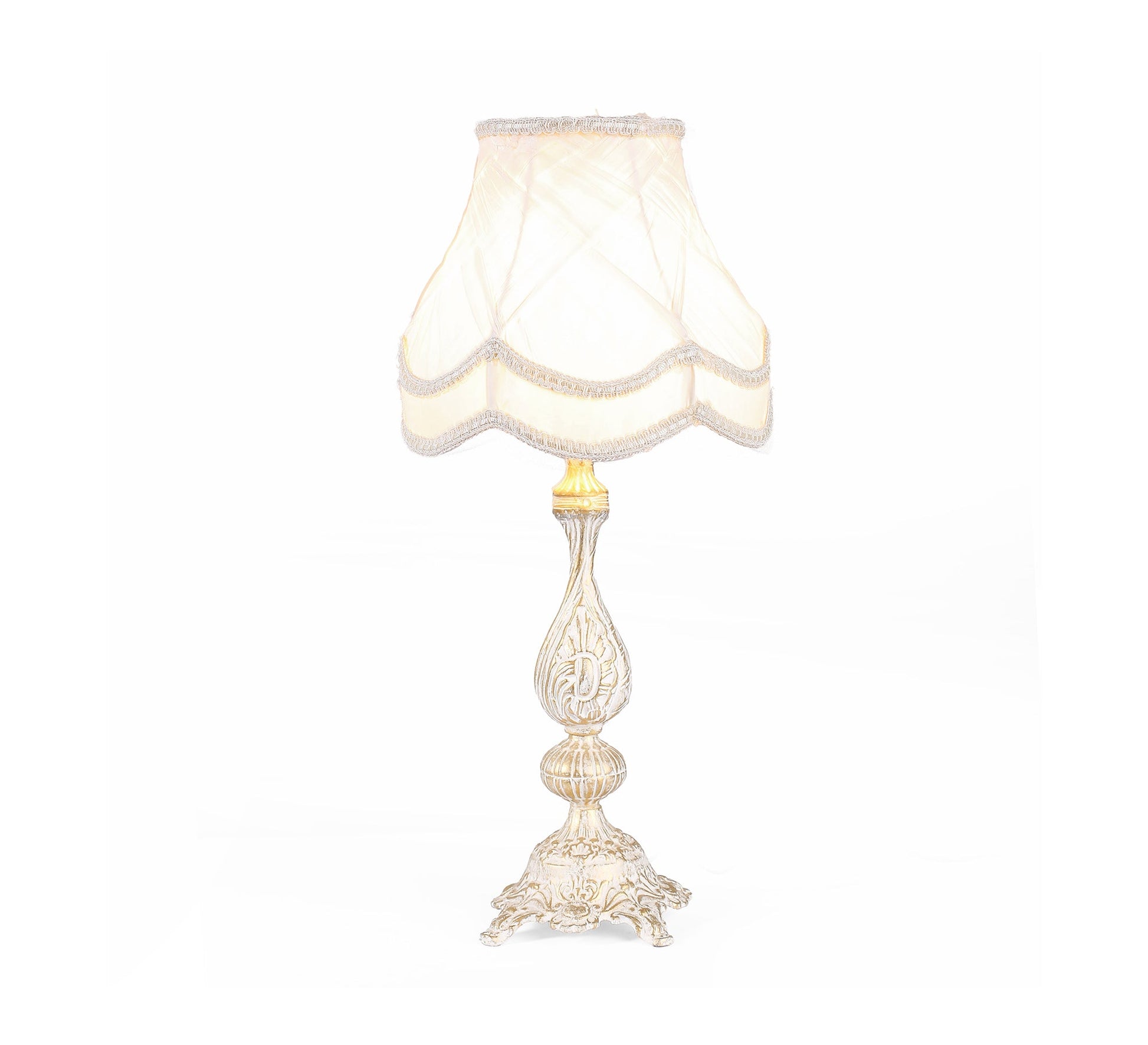 Classic style ivory table lamp - Vitrine Furniture - Lighting