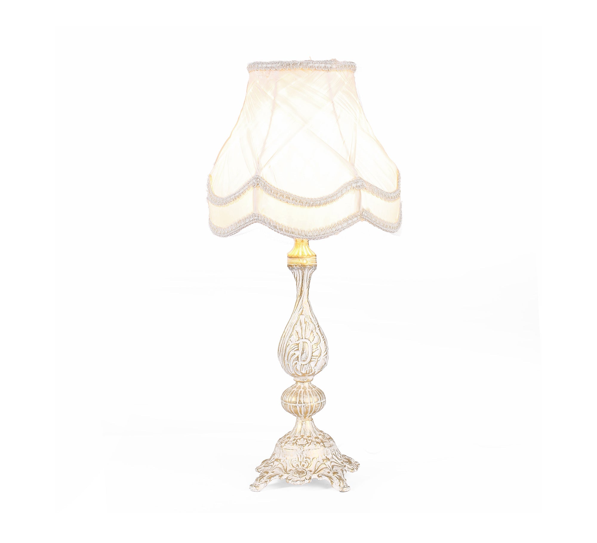 Classic style ivory table lamp - Vitrine Furniture - Lighting