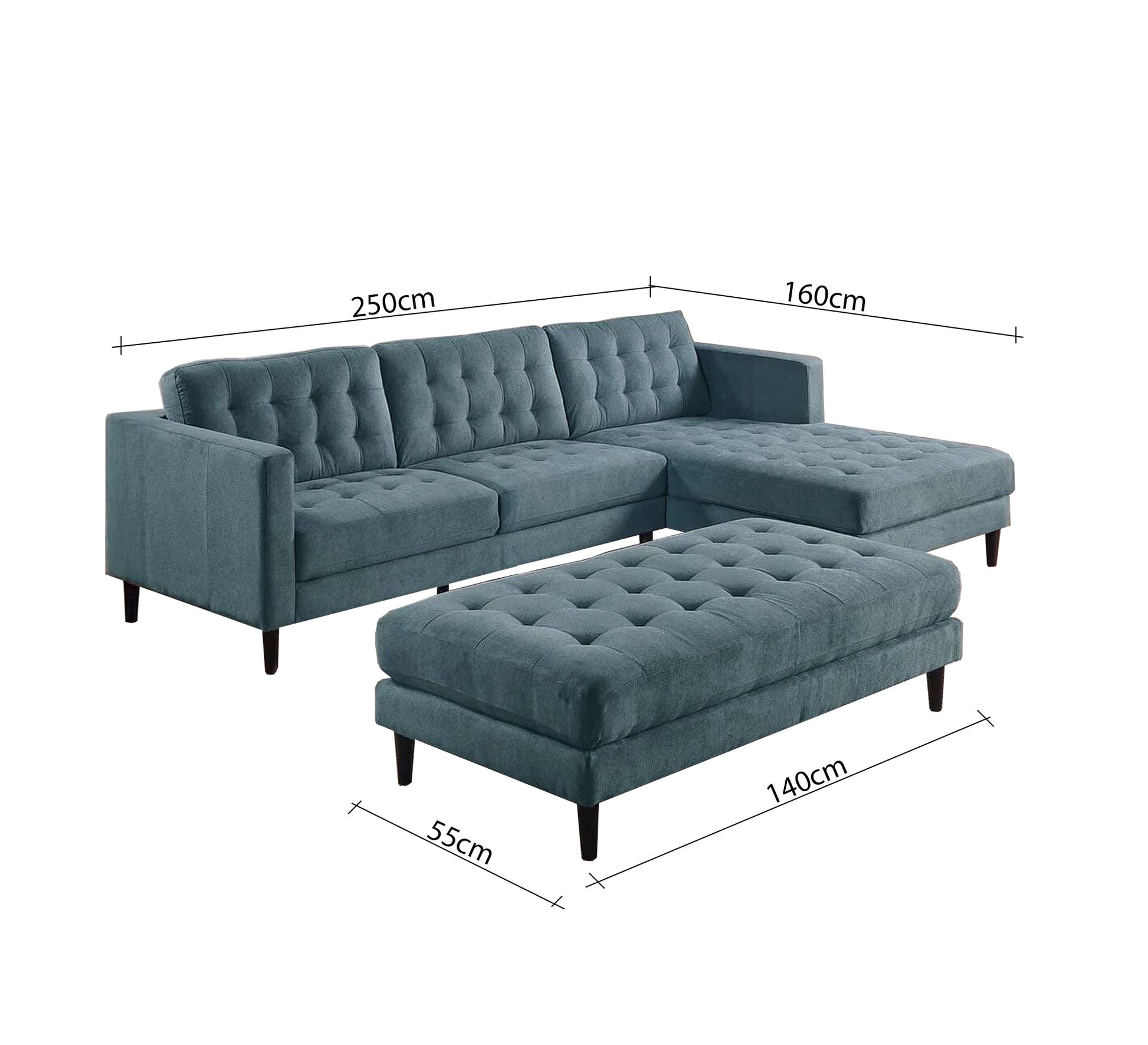 Classic tapered wooden leg corner - Vitrine Furniture - Furniture