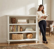 Classic white bookcase - Vitrine Furniture - Office Bookcases
