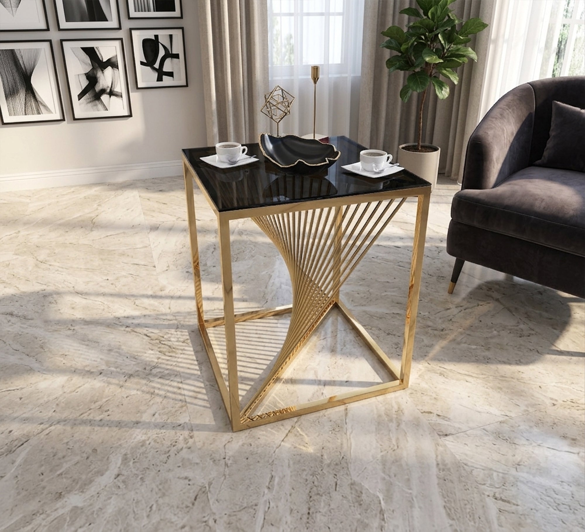 Classy small side table - Vitrine Furniture - Side Tables