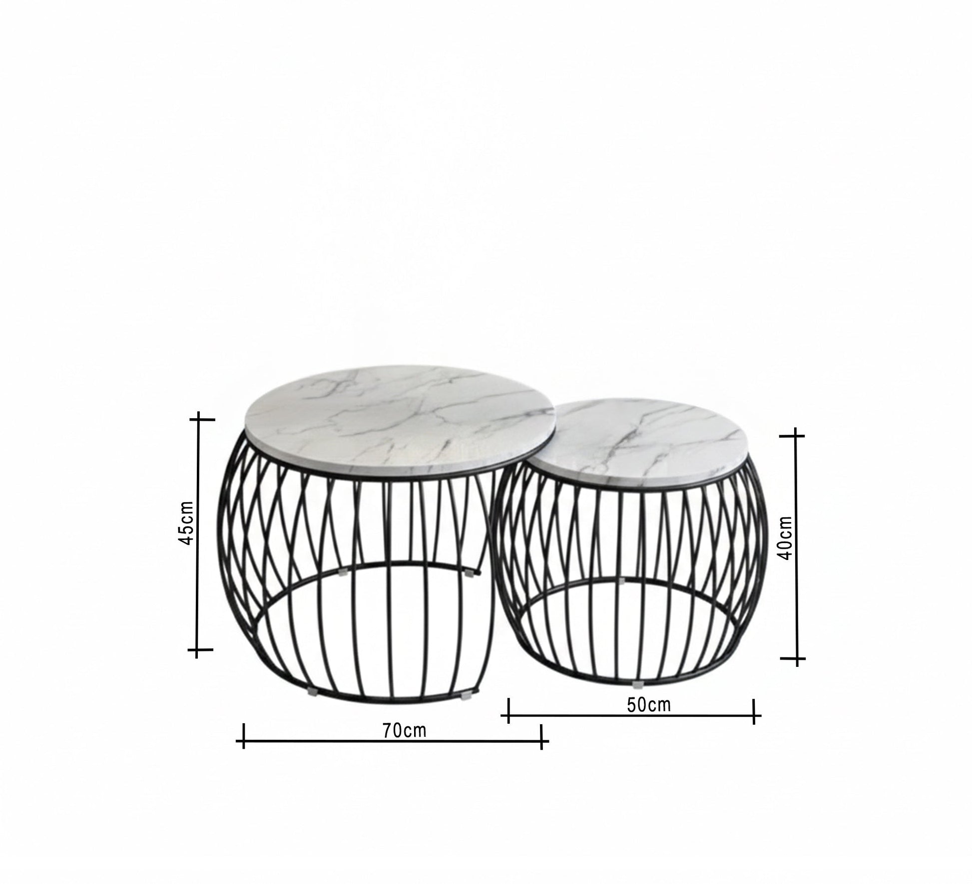 Cleverly nesting tables - Vitrine Furniture - Furniture