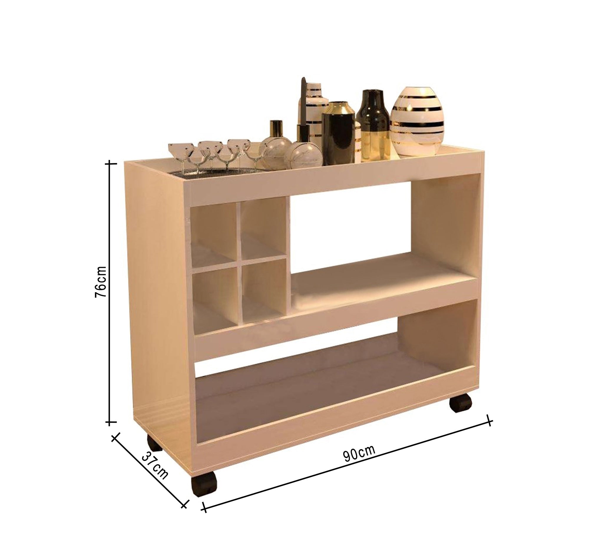 Coffee Corner with wheels - Vitrine Furniture - Furniture