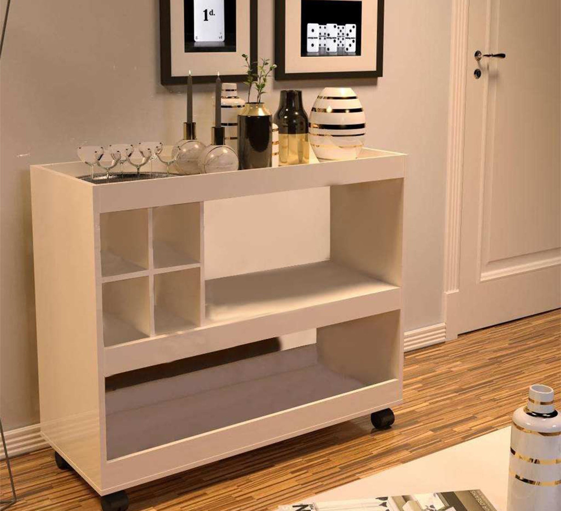 Coffee Corner with wheels - Vitrine Furniture - Furniture