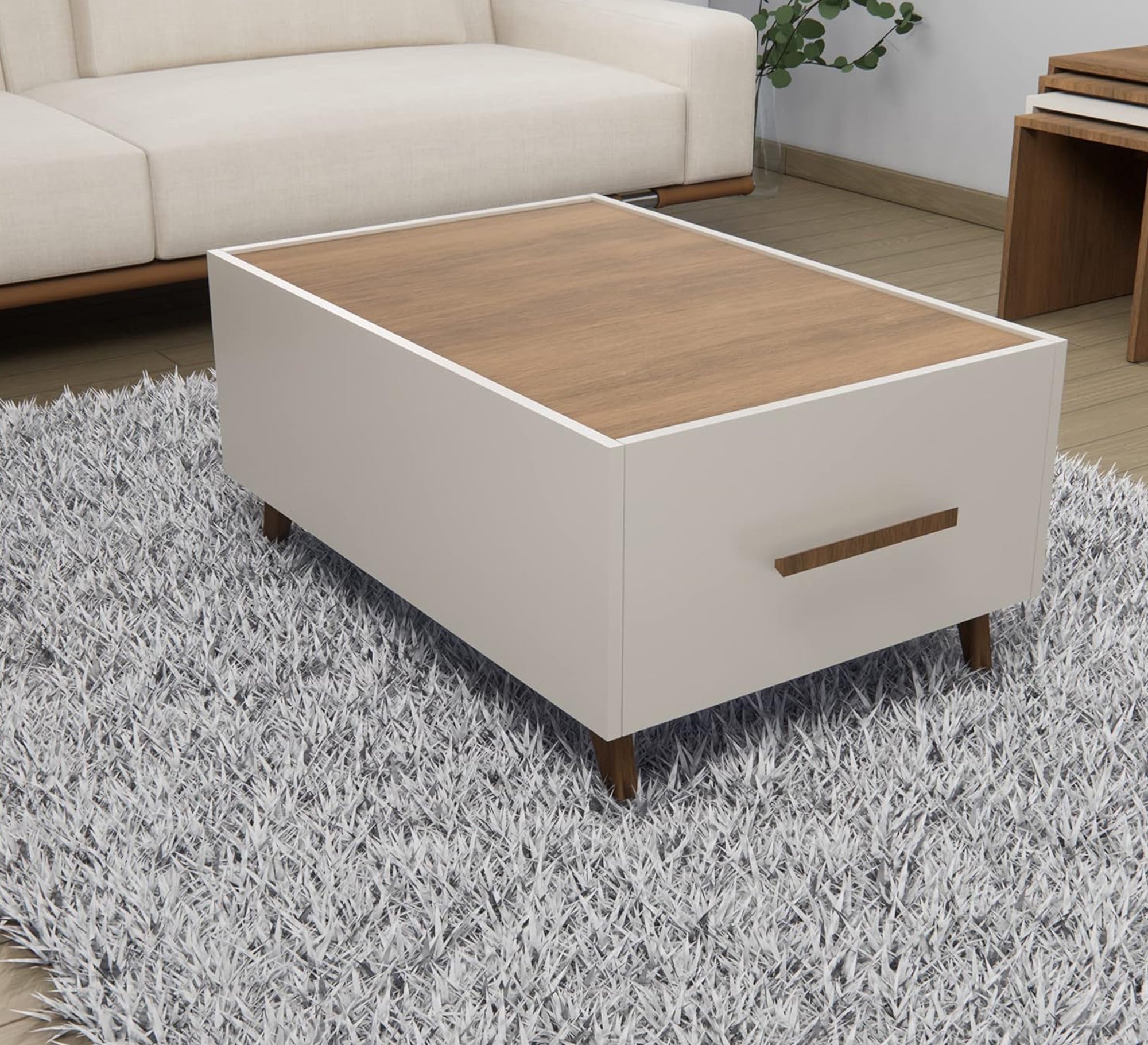 Coffee table in the middle with a drawer - Vitrine Furniture - Furniture