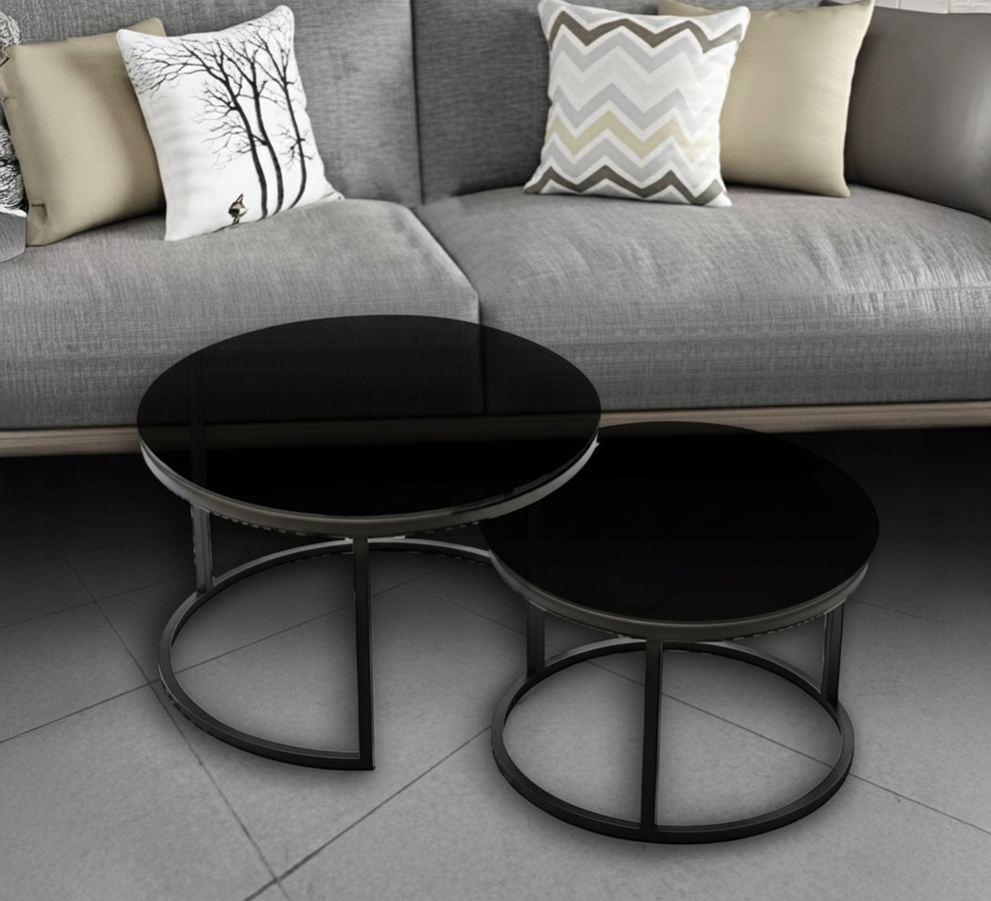 Coffee table set for living rooms - Vitrine Furniture - Furniture