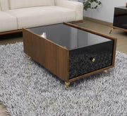 Coffee table with a smooth glass top - Vitrine Furniture - Furniture