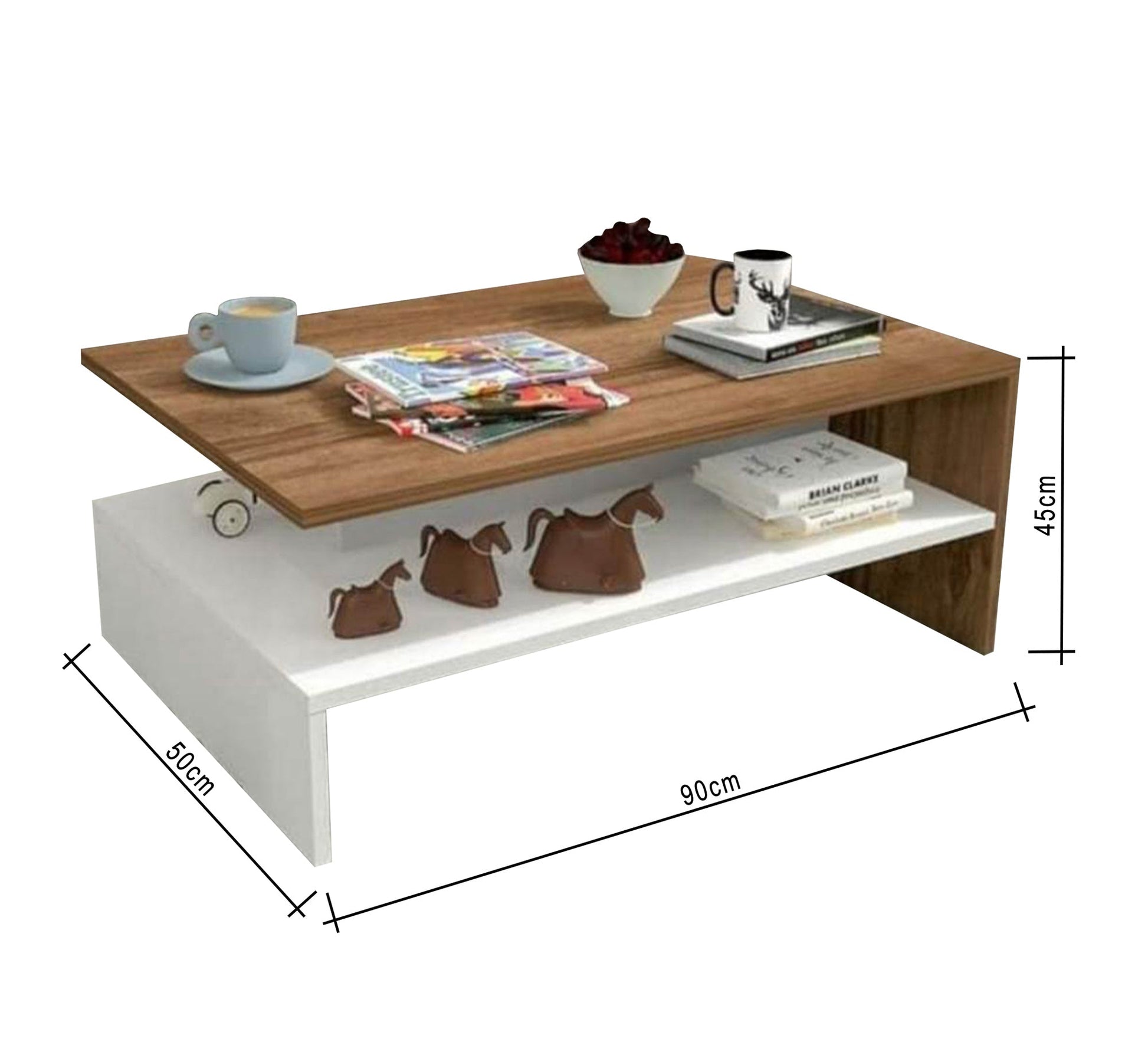 Coffee table with different sections - Vitrine Furniture - Furniture