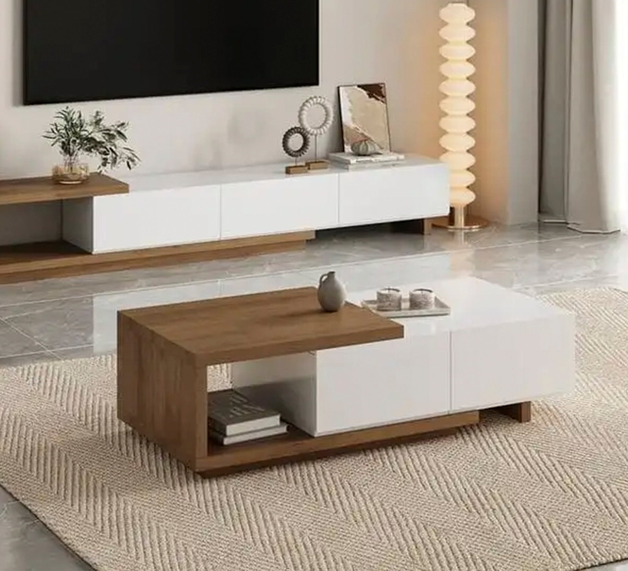 Coffee table with four drawers - Vitrine Furniture - Coffee Tables