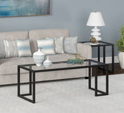 Coffee table with glass top - Vitrine Furniture - Furniture