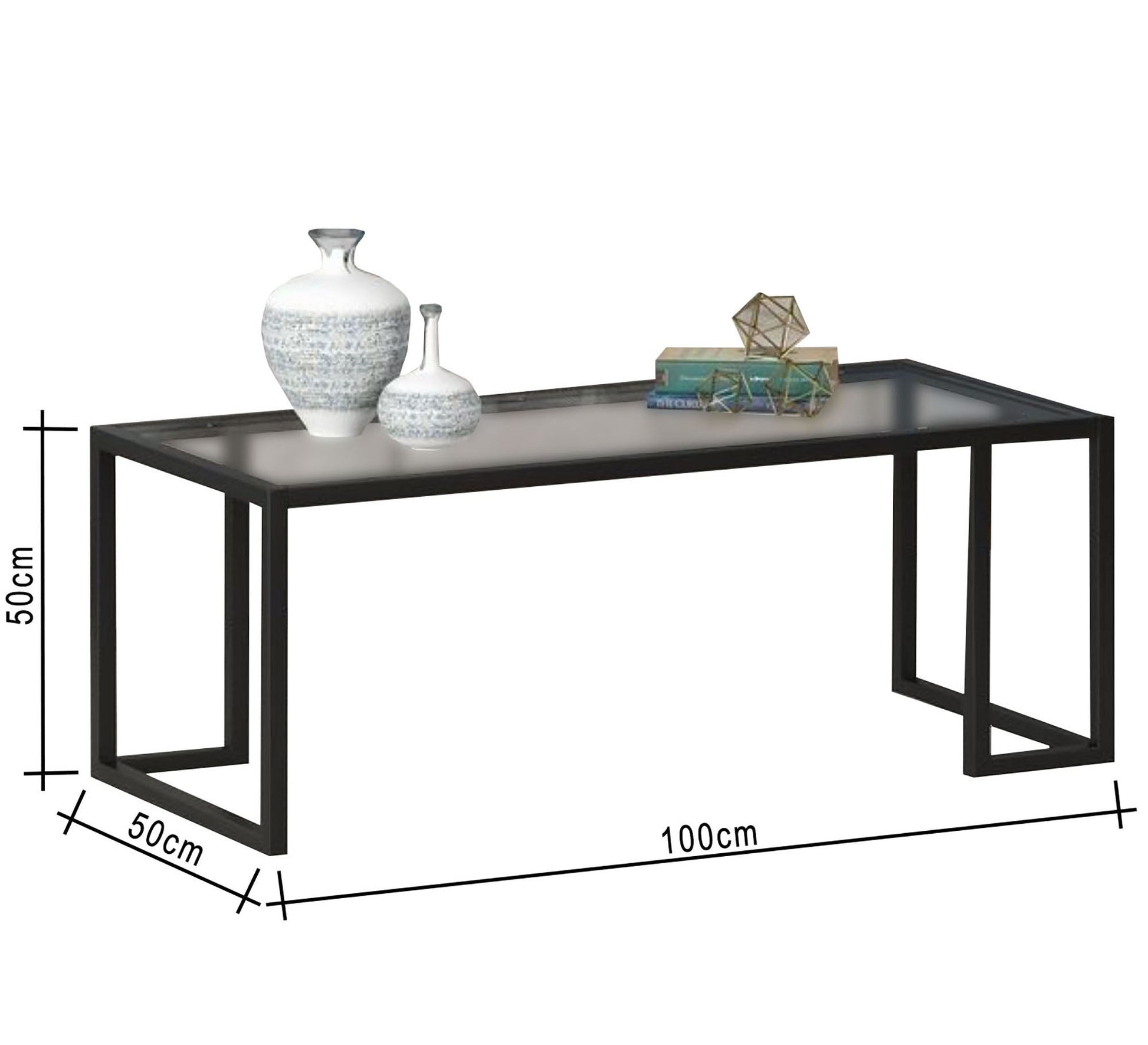 Coffee table with glass top - Vitrine Furniture - Furniture