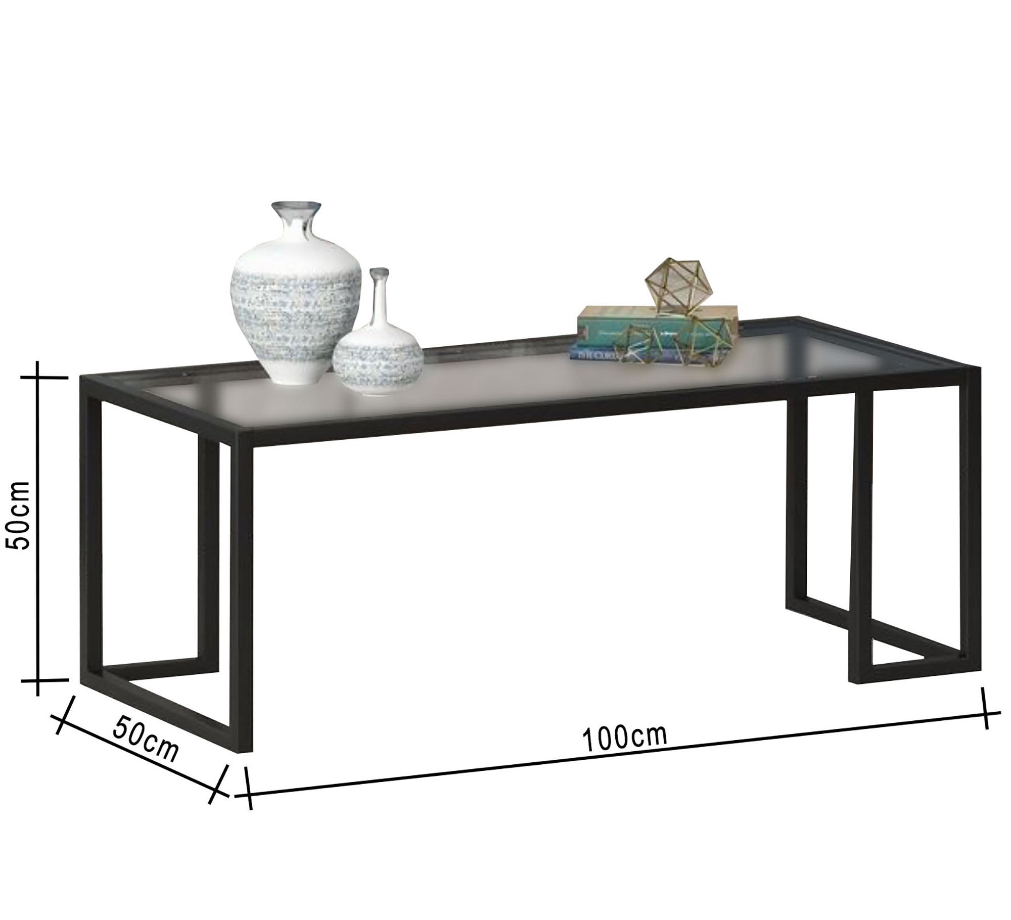 Coffee table with glass top - Vitrine Furniture - Furniture