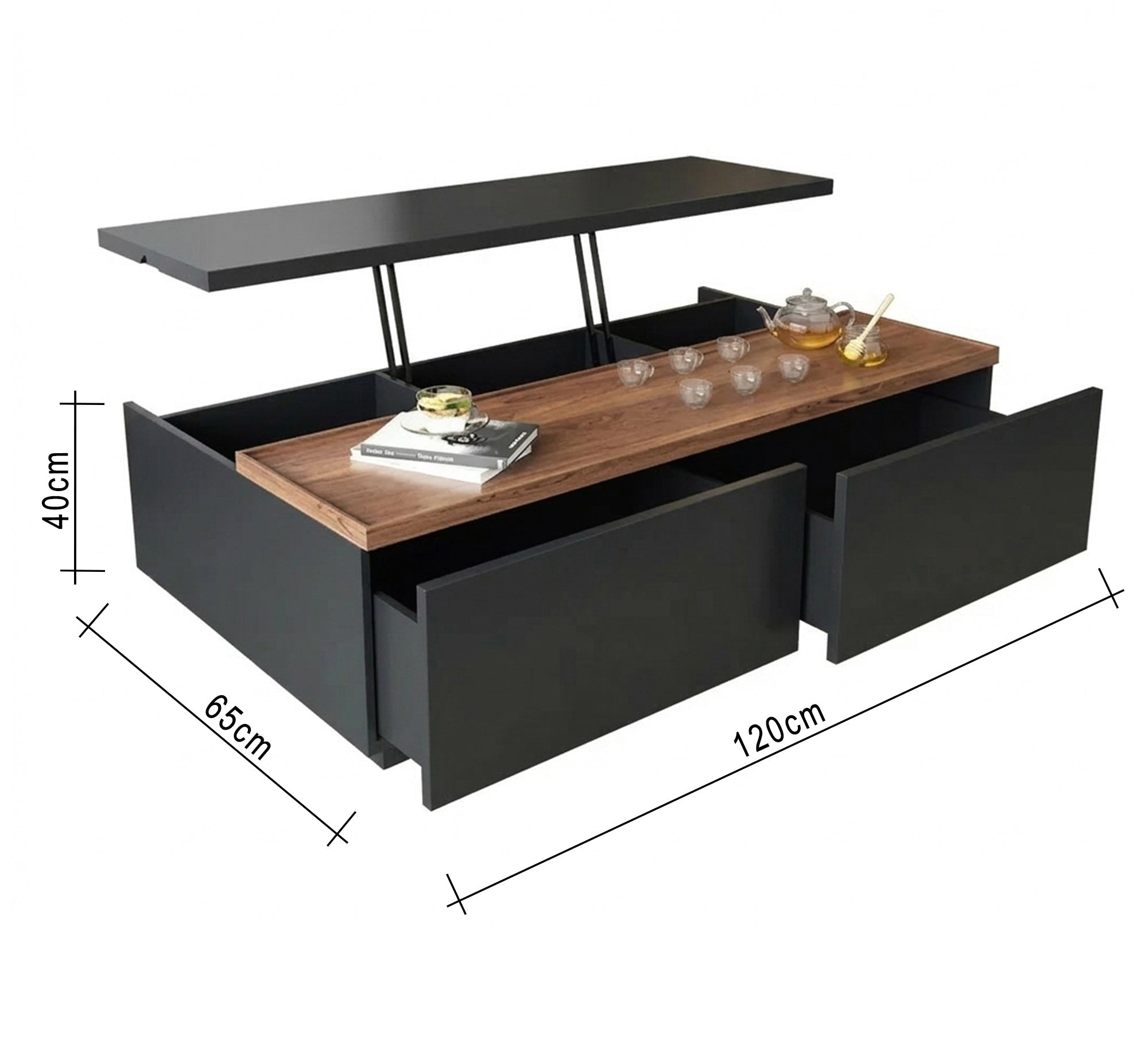 Coffee table with mechanism - Vitrine Furniture - Coffee Tables