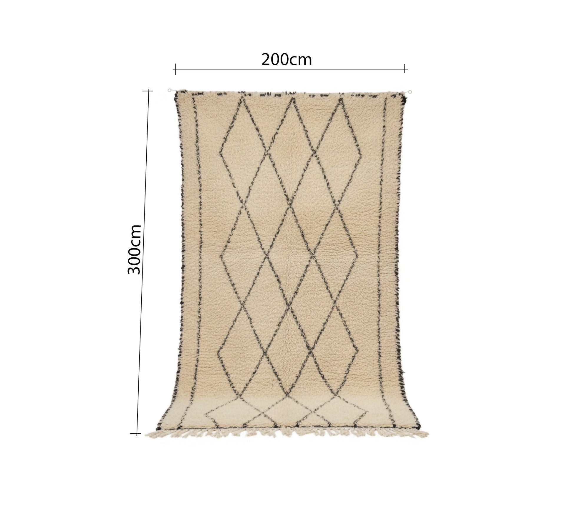 Colored rug with irregular fur patches - Vitrine Furniture - Accessories