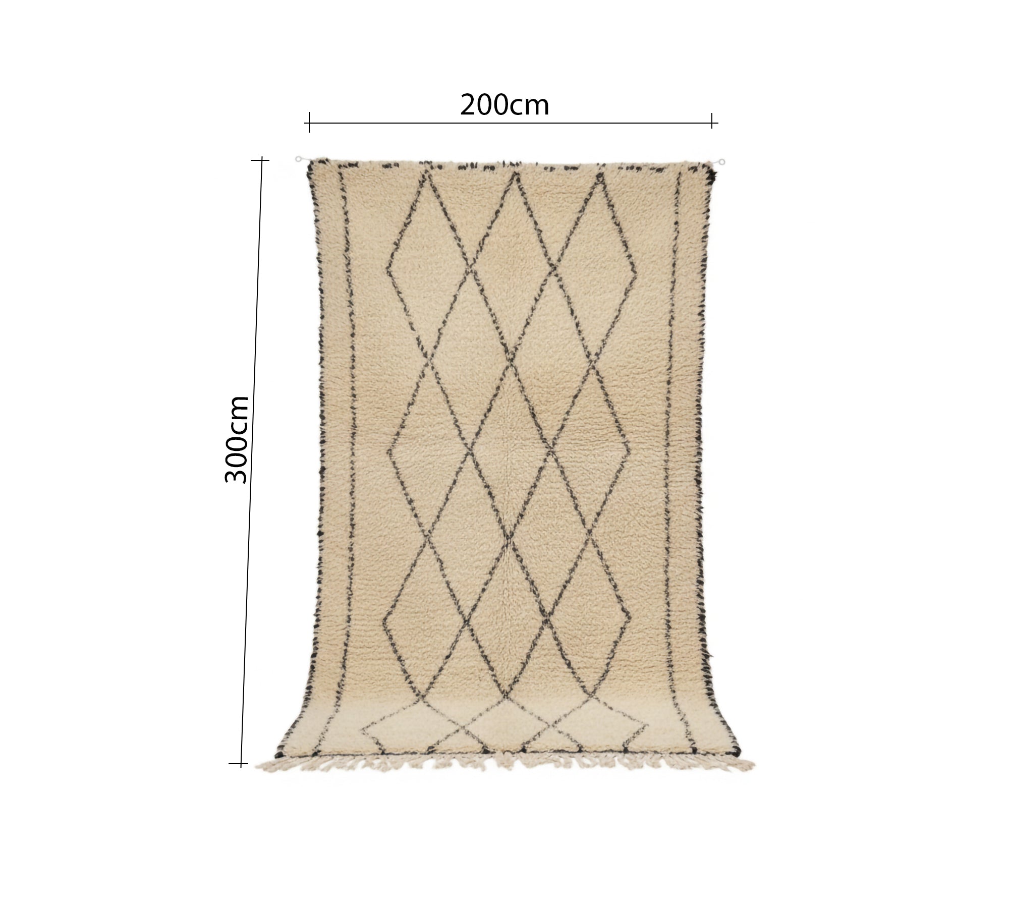 Colored rug with irregular fur patches - Vitrine Furniture - Accessories