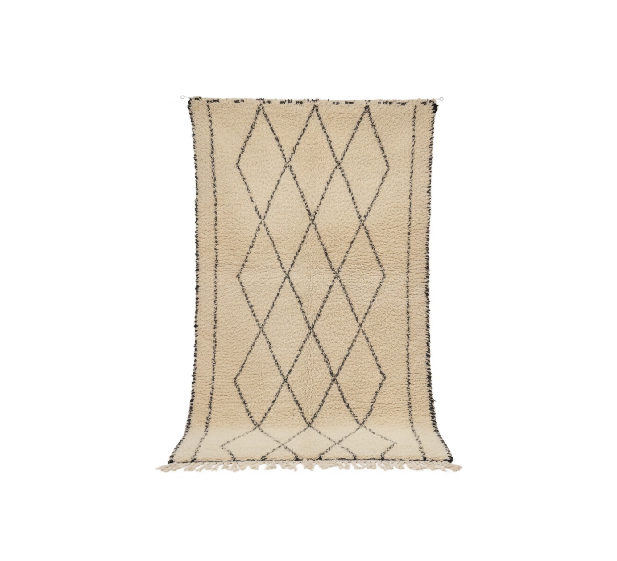 Colored rug with irregular fur patches - Vitrine Furniture - Accessories