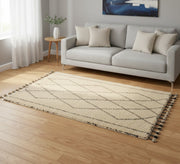Colored rug with irregular fur patches - Vitrine Furniture - Accessories
