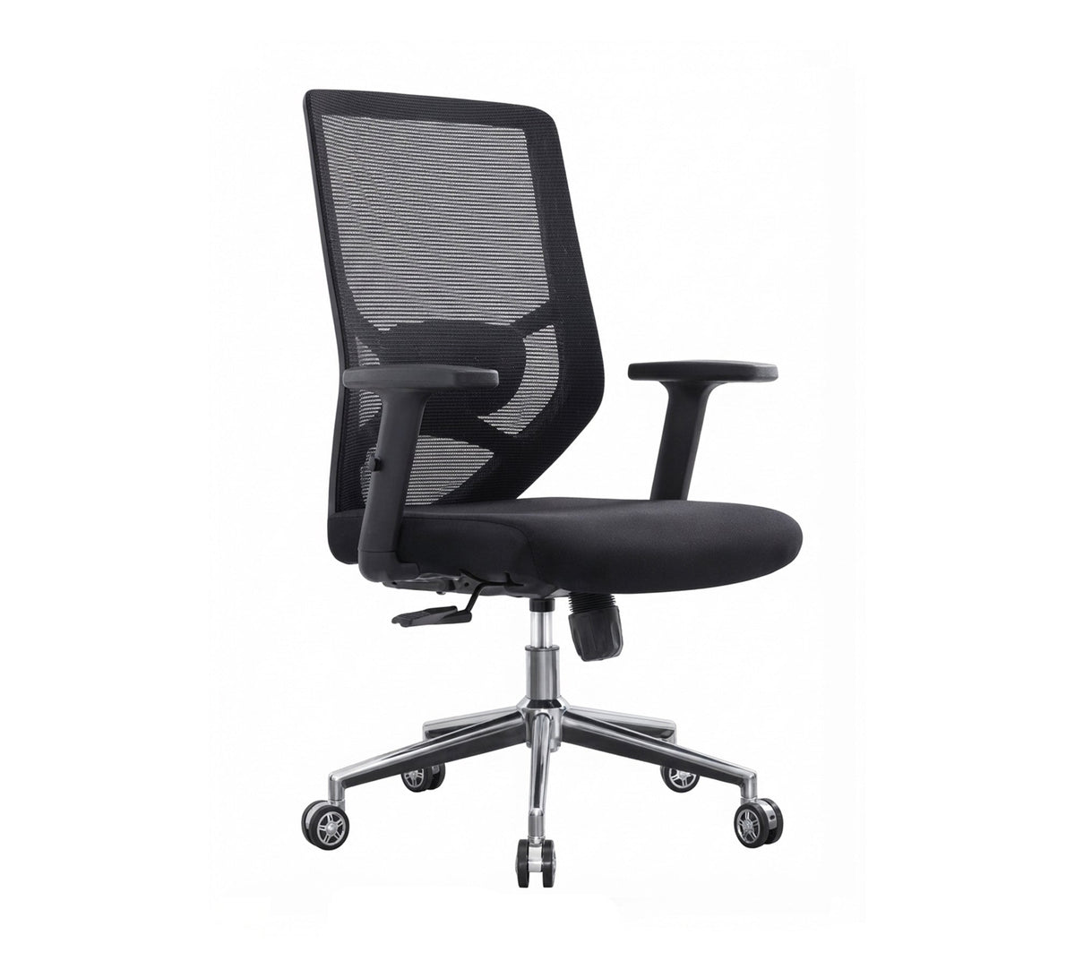 Comfortable black office chair with a back Mesh - Vitrine Furniture - Office Chairs