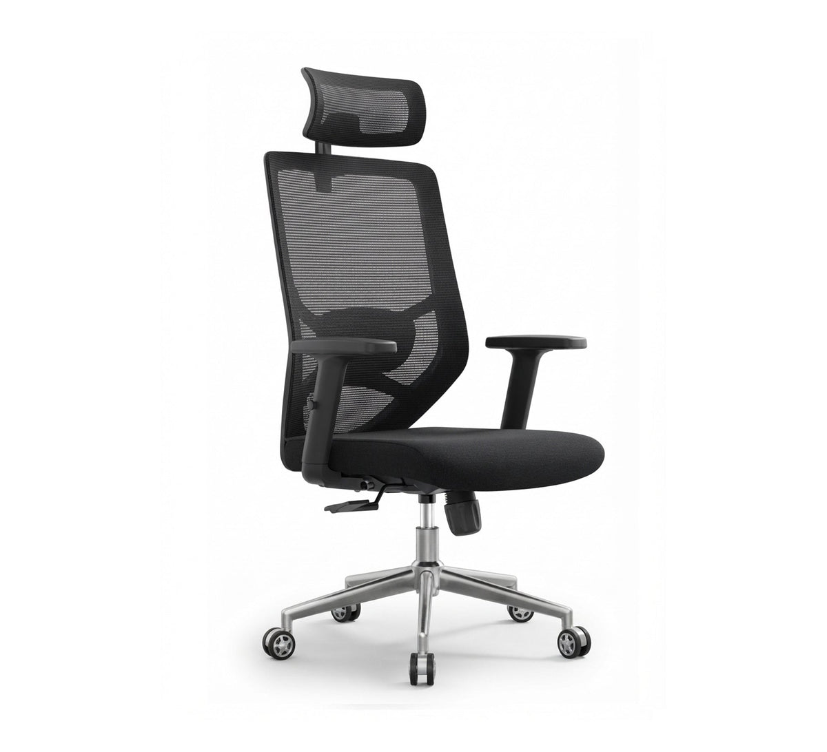 Comfortable black office chair with a back Mesh - Vitrine Furniture - Office Chairs