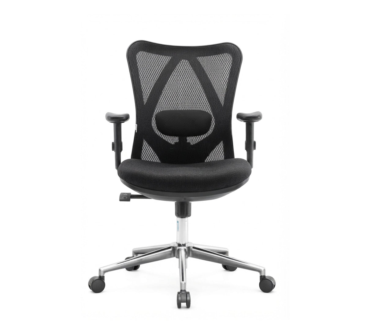 Comfortable black office chair with a mesh back - Vitrine Furniture - Office Chairs