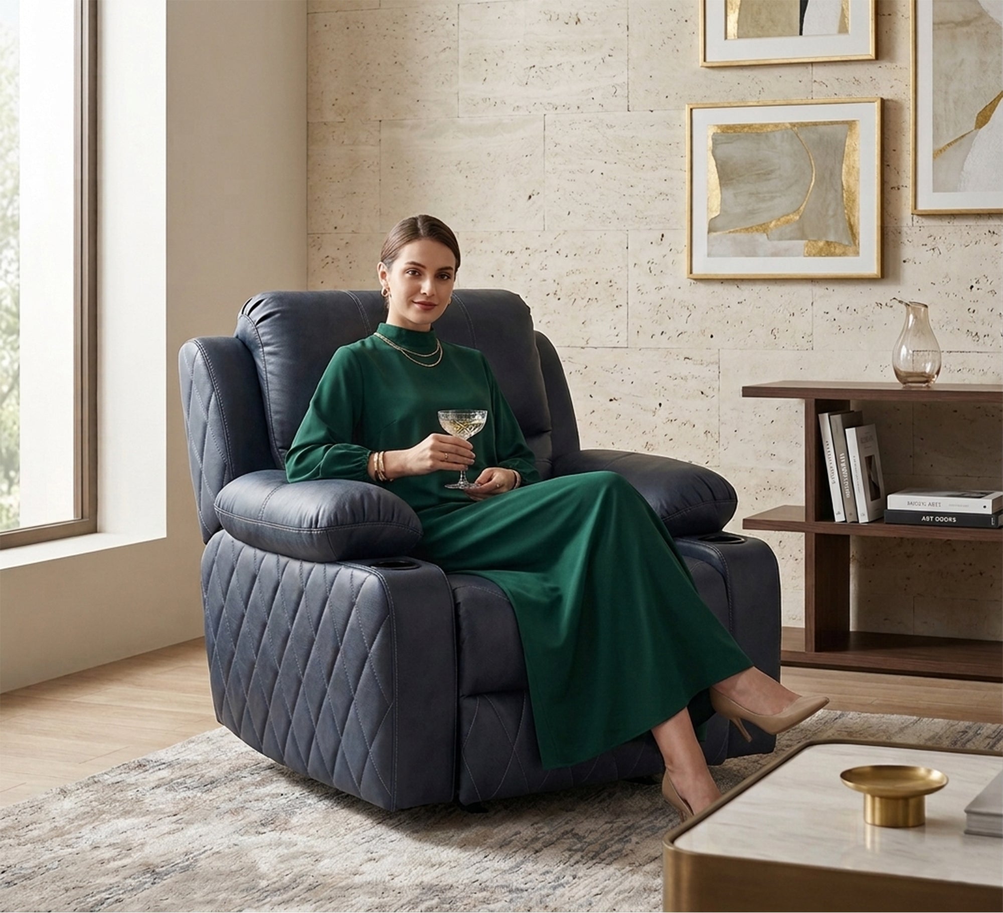 Comfortable, Modern, and Practical Lazy Boy chair - Vitrine Furniture - Lazyboy Chair