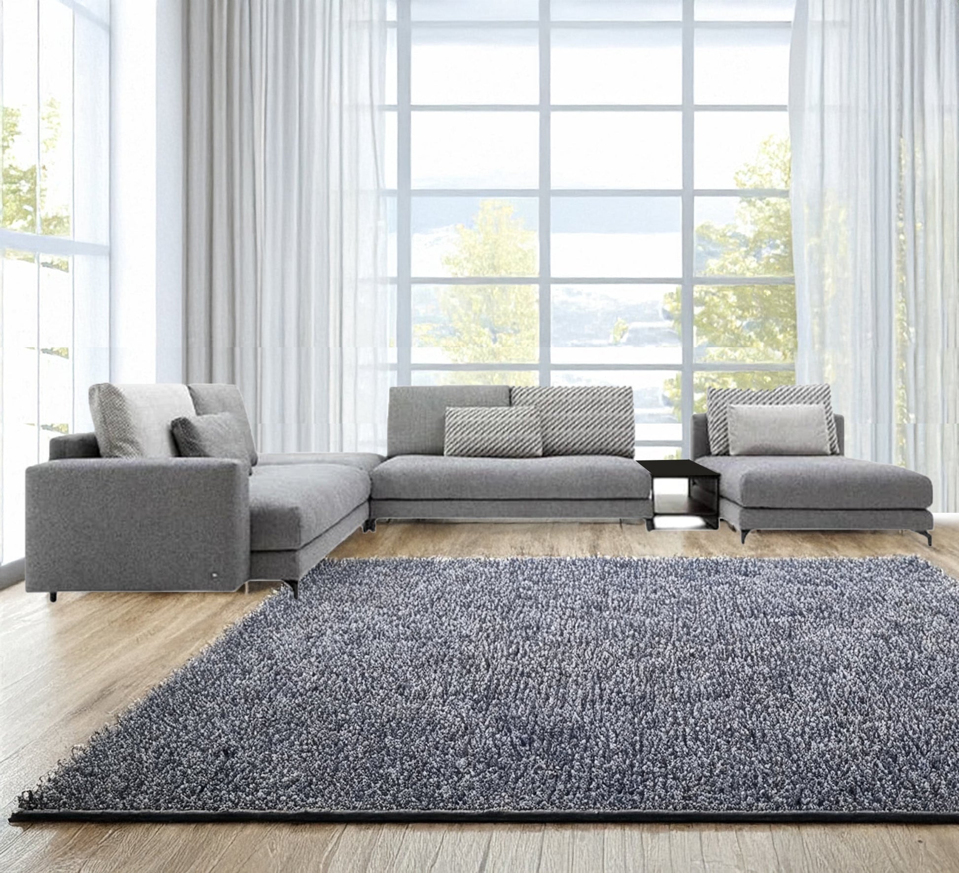 Comfortable modern set with a relaxation unit - Vitrine Furniture - Furniture