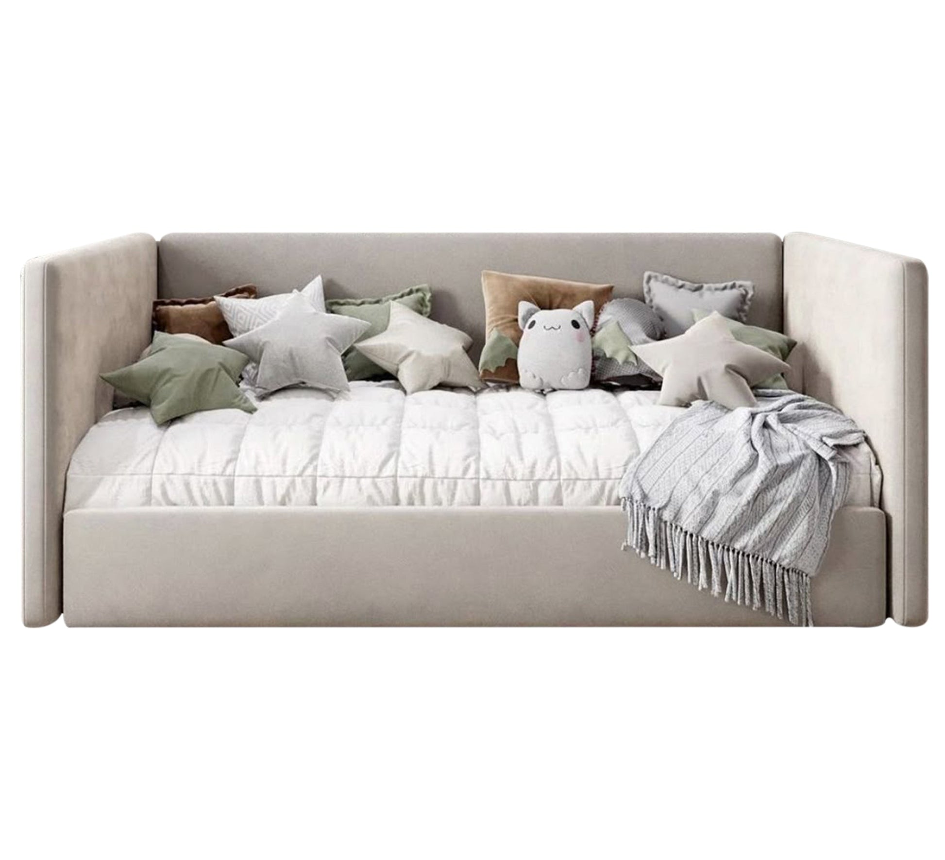 Comfortable modern sofa bed with a natural feel - Vitrine Furniture - Furniture