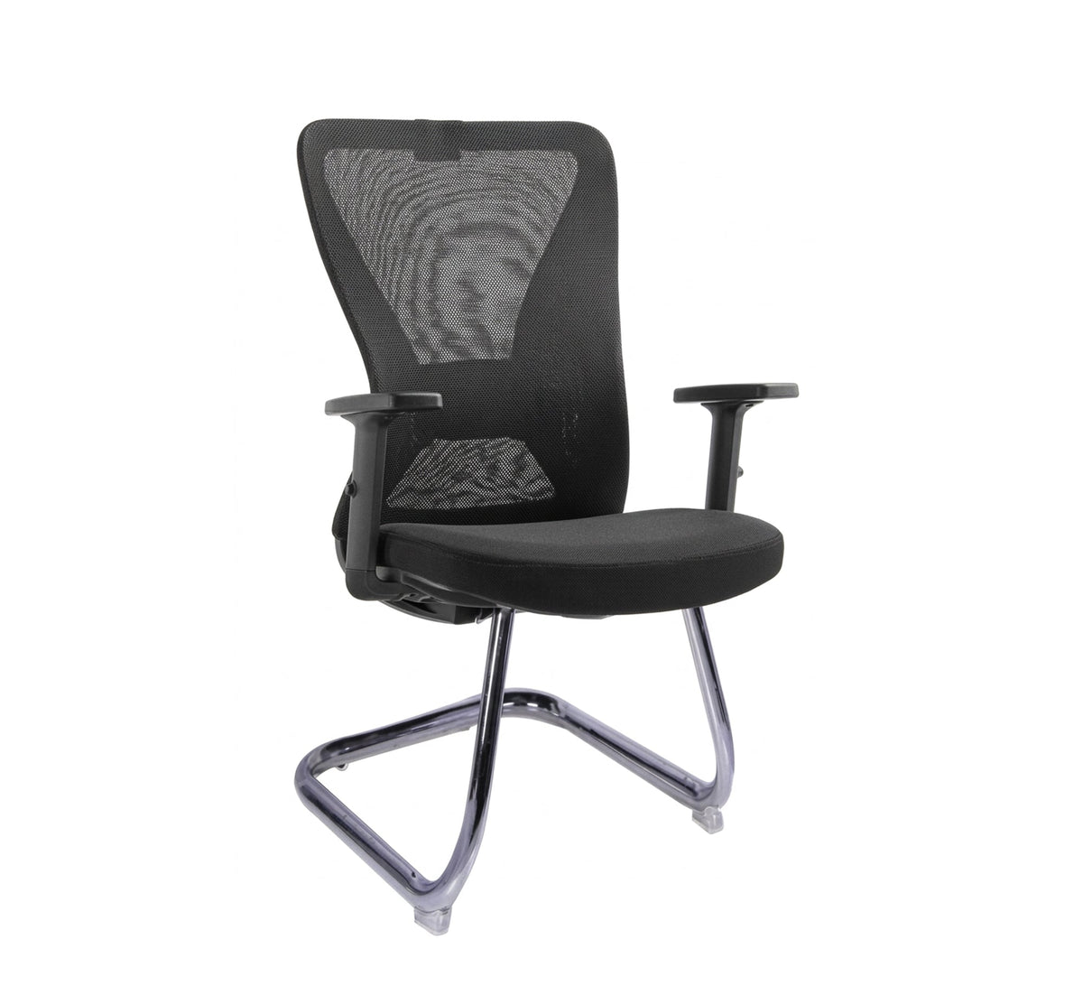 Comfortable Office Chair with Black Frame and Mesh Upholstery - Vitrine Furniture - Office Chairs