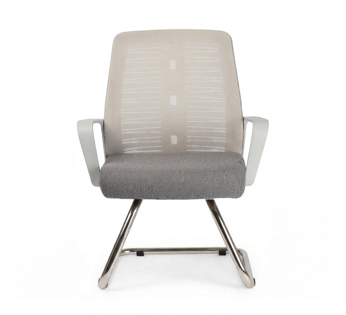 Comfortable waiting chair with metal frame and mesh fabric - Vitrine Furniture - Office Chairs