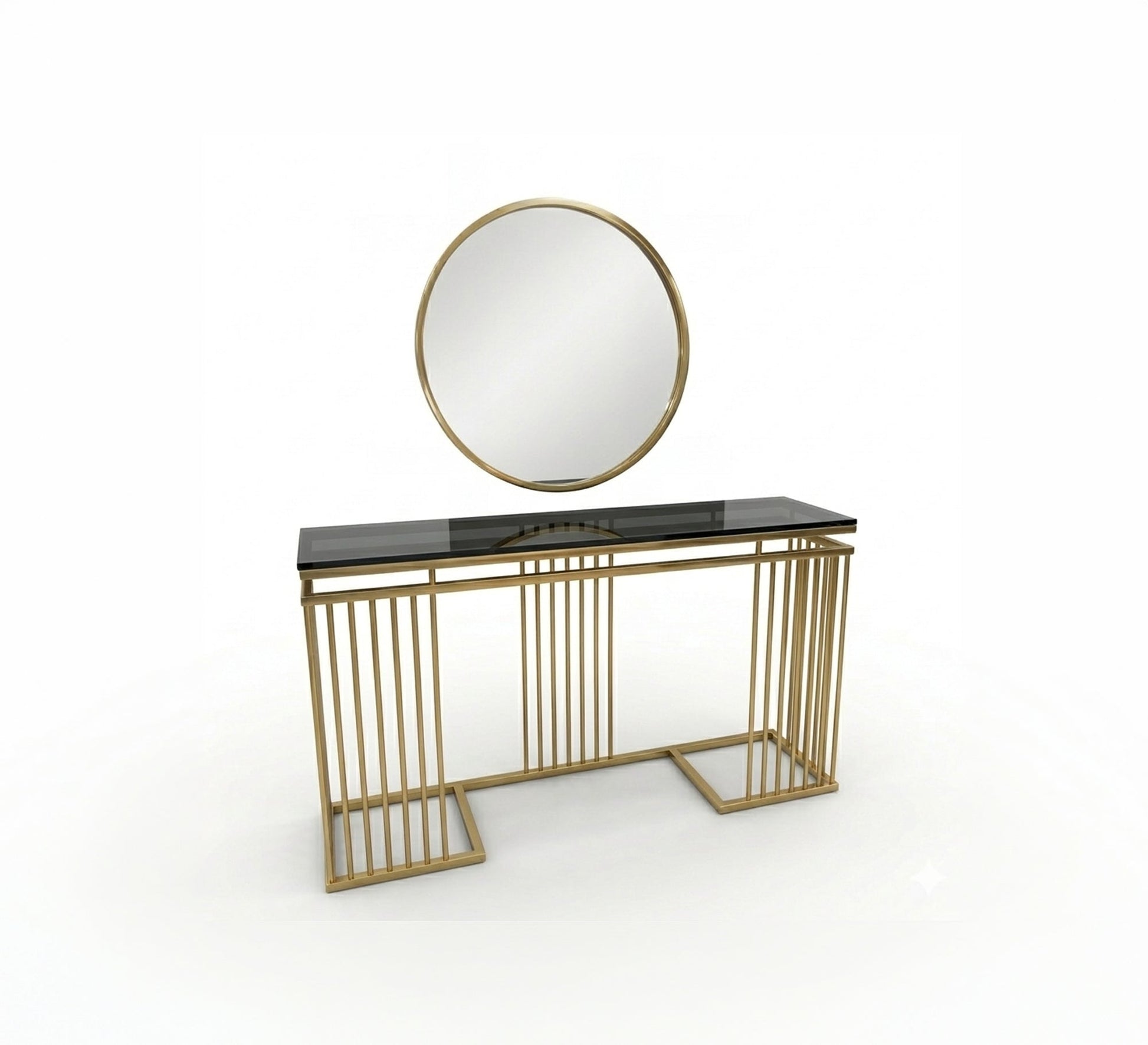 Console and mirror in rectangular shape - Vitrine Furniture - Console