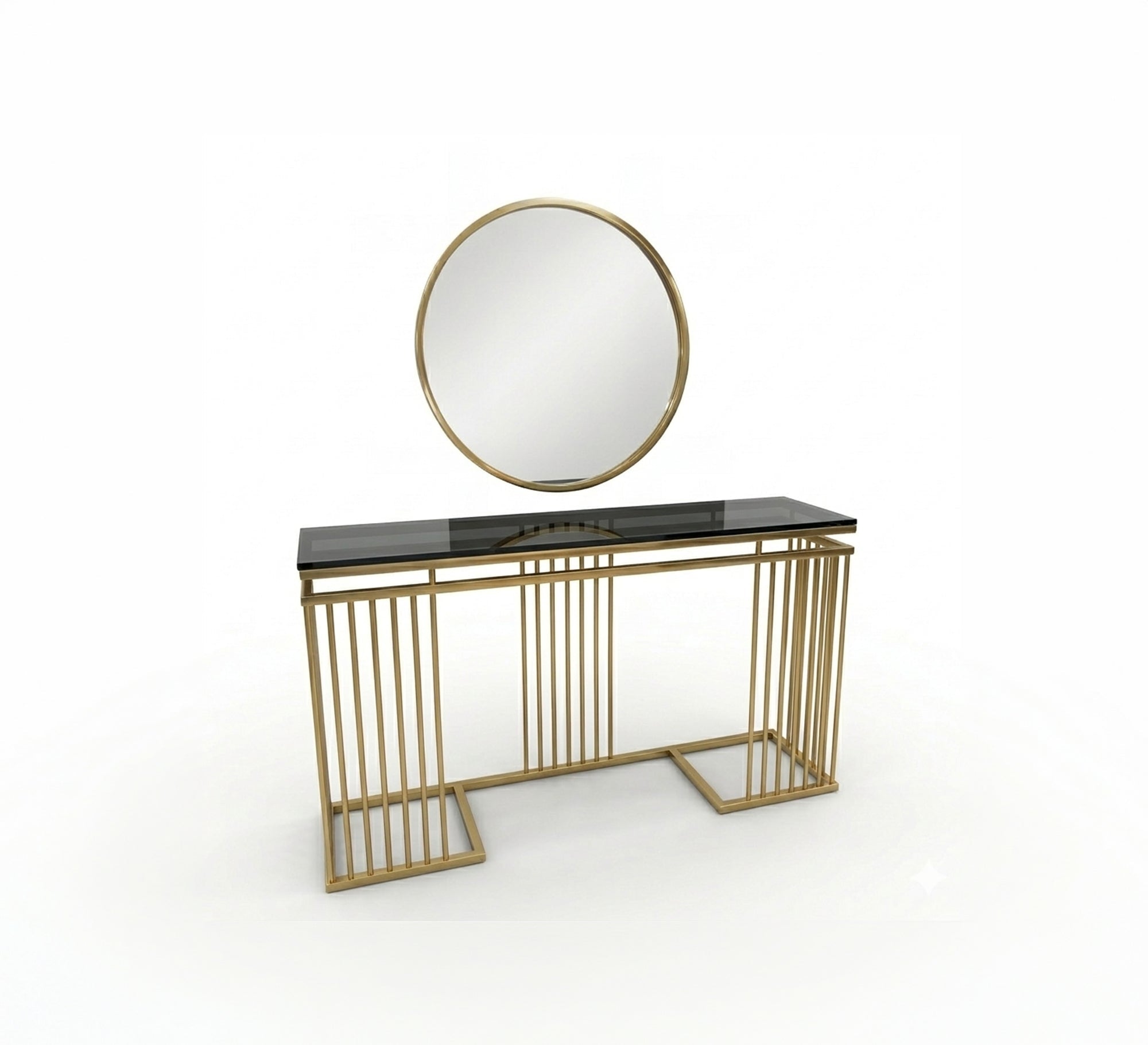 Console and mirror in rectangular shape - Vitrine Furniture - Console