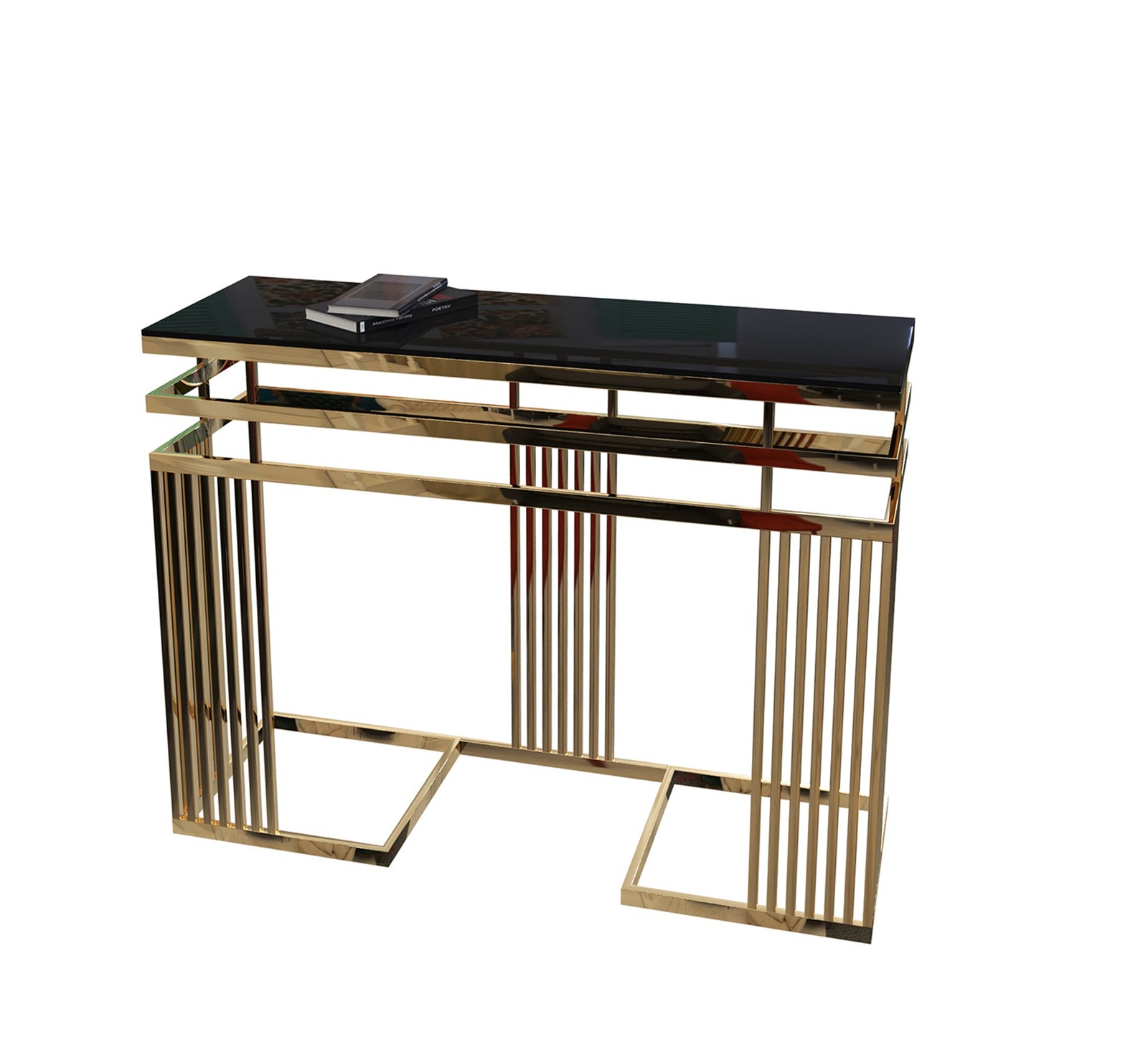 Console and mirror in rectangular shape - Vitrine Furniture - Furniture