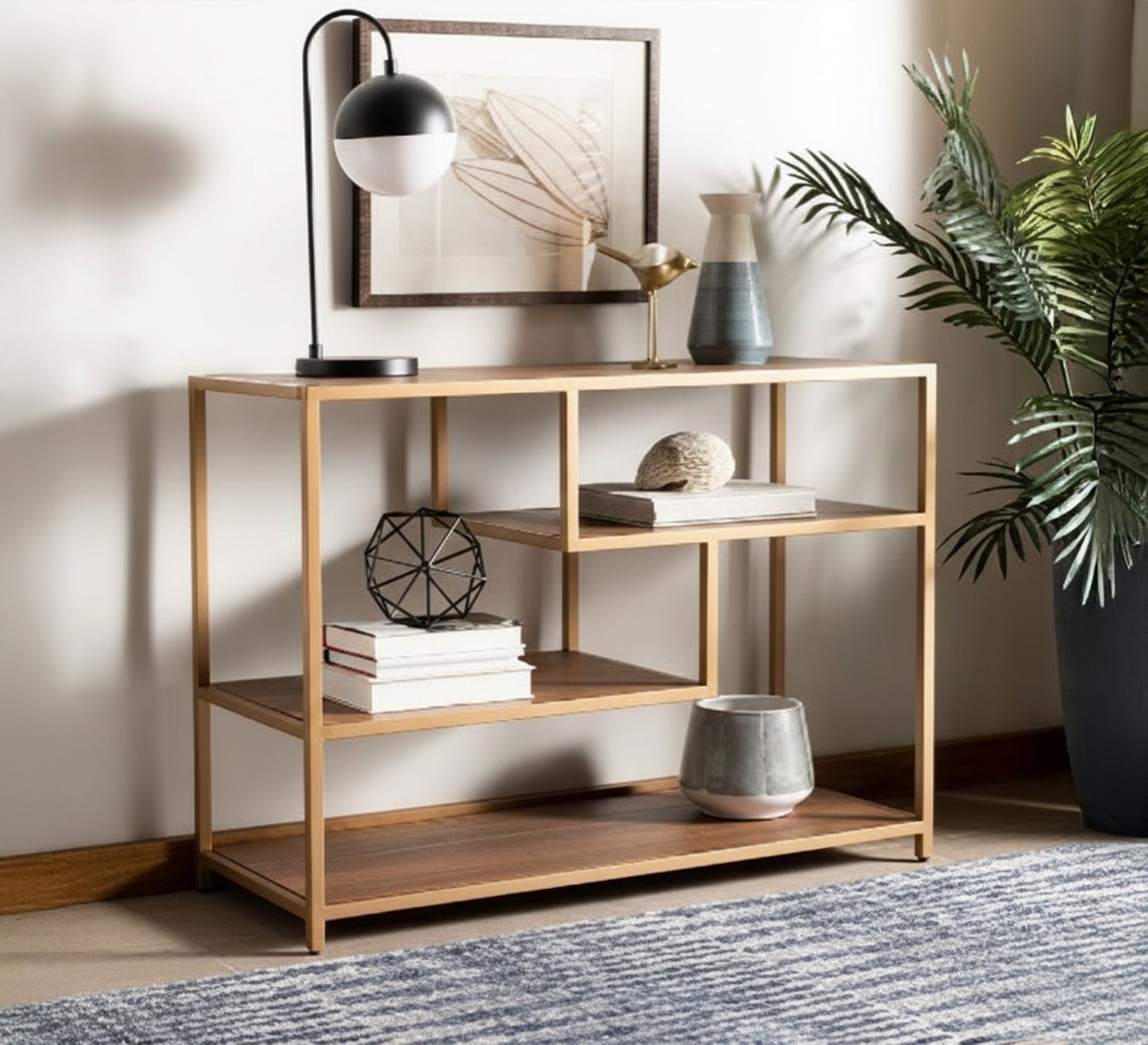 Console with a shelf set - Vitrine Furniture - Furniture