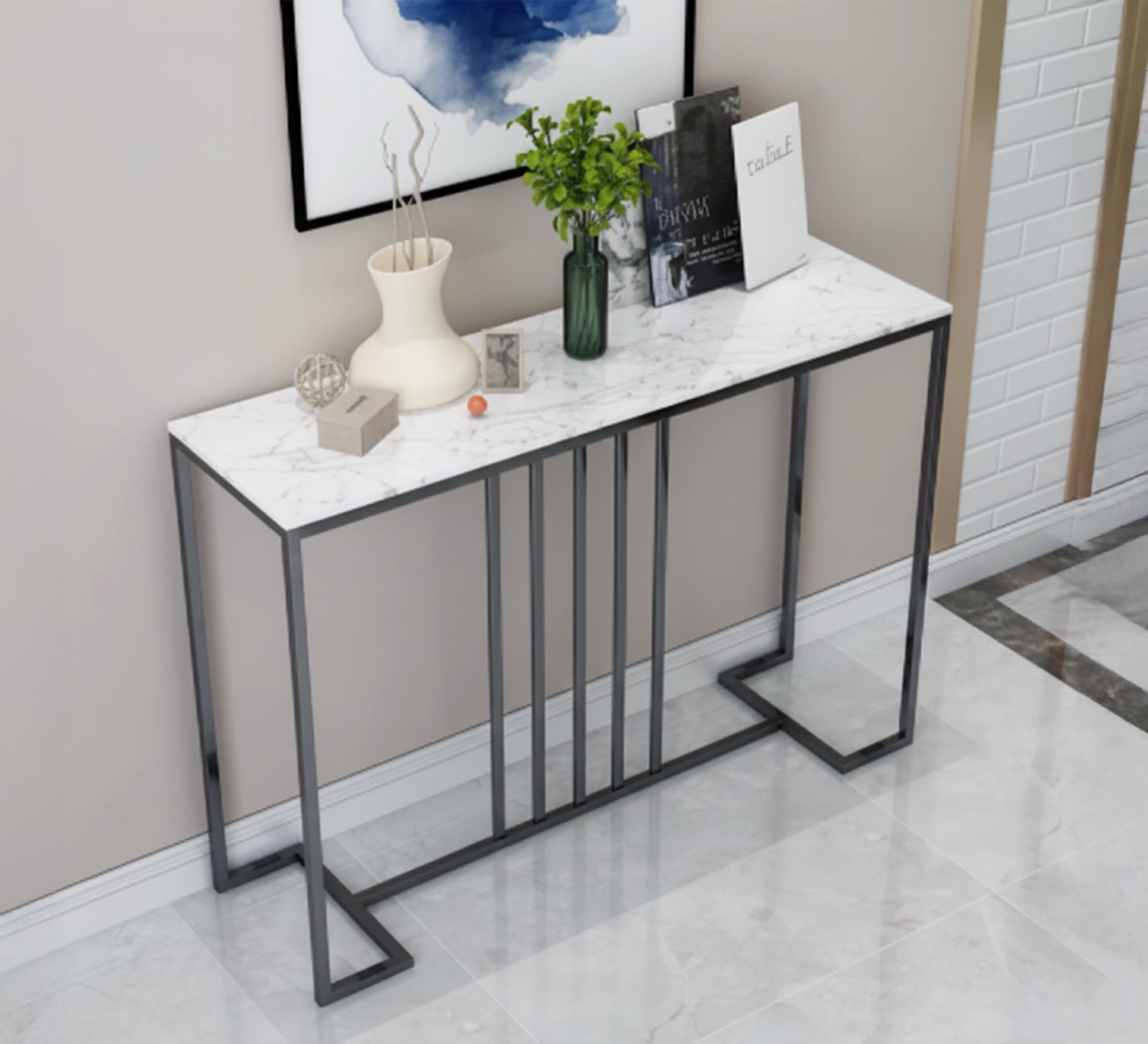 Console with a sleek, geometric design - Vitrine Furniture - Furniture