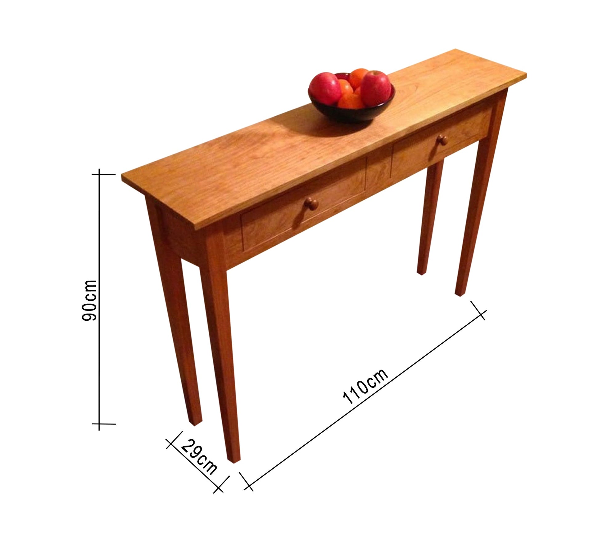 Console with two drawers, top drawer - Vitrine Furniture - Furniture